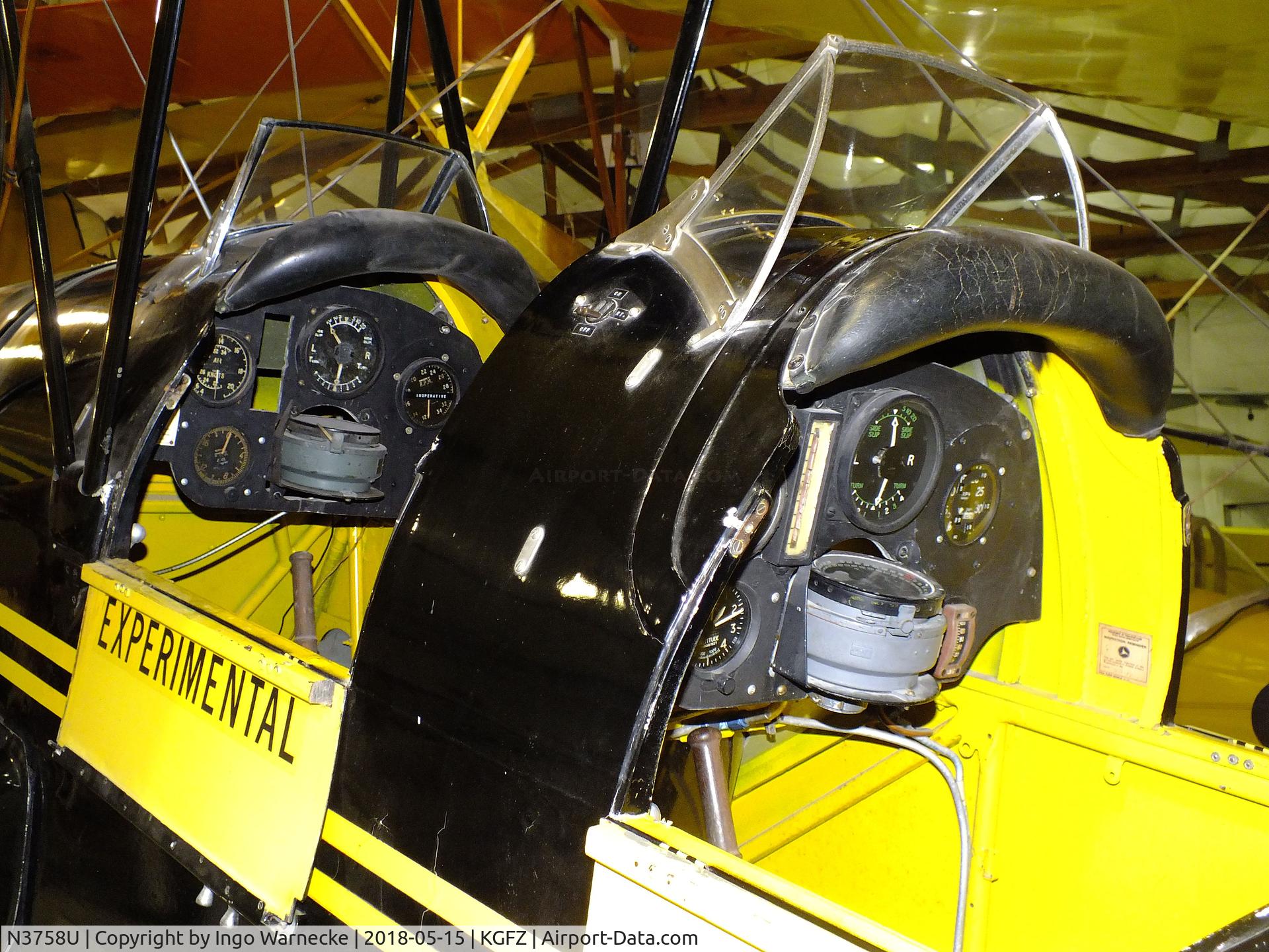 N3758U, 1941 De Havilland Canada DH-82C Tiger Moth C/N DHC1269, De Havilland (Schildberg) D.H.82A Tiger Moth at the Iowa Aviation Museum, Greenfield IA  #c