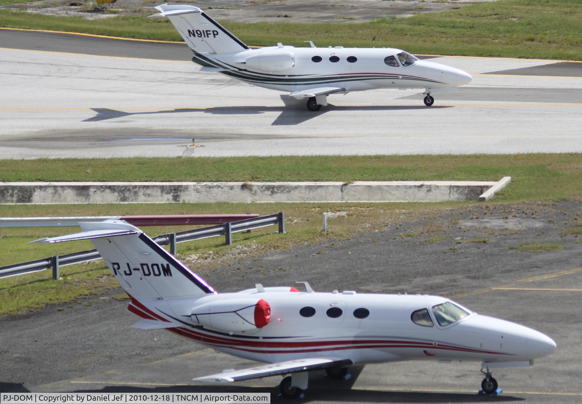 PJ-DOM, 2010 Cessna 510 Citation Mustang Citation Mustang C/N 510-0316, 