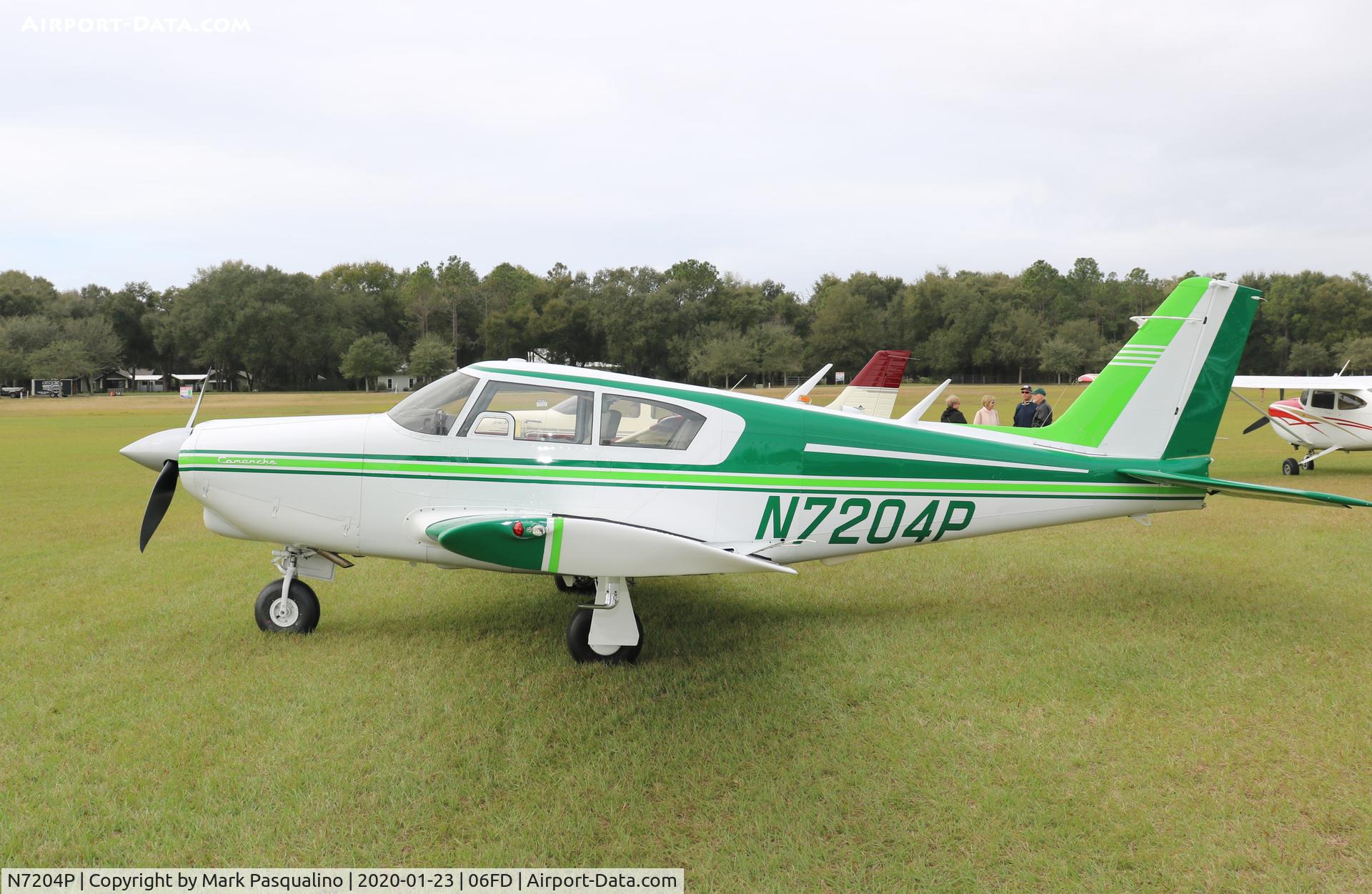 N7204P, 1960 Piper PA-24 C/N 24-2374, Piper PA-24