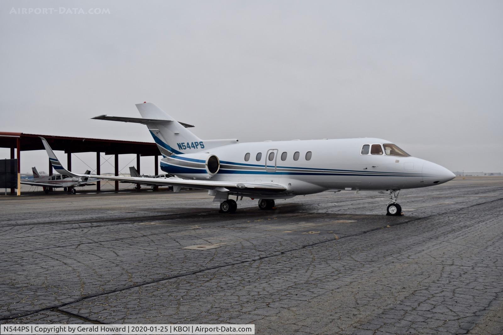 N544PS, 2000 Raytheon Hawker 800XP C/N 258491, Parked on the north GA ramp.