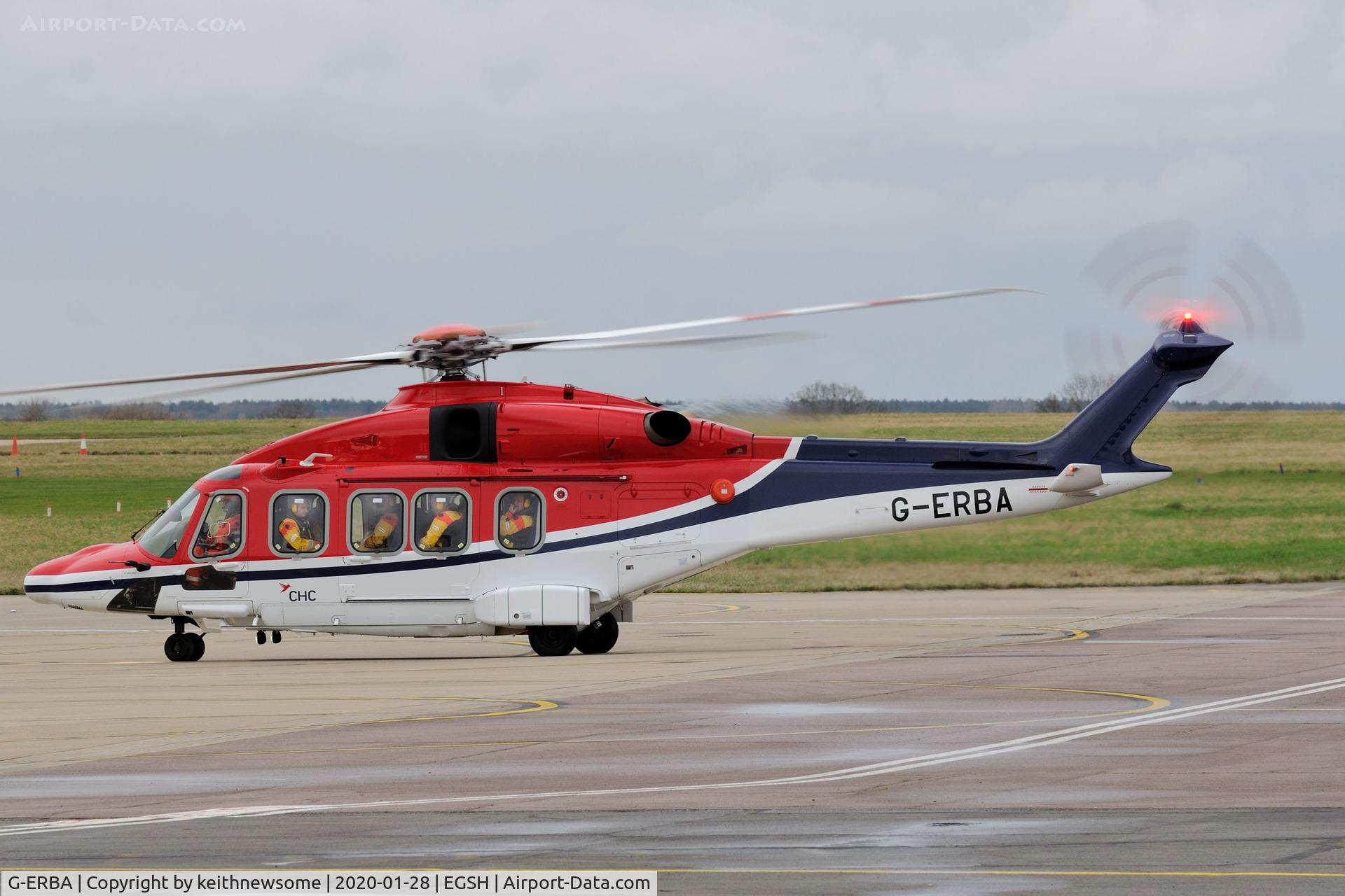G-ERBA, 2018 AgustaWestland AW-189 C/N 89011, Visitor from Den Helder.