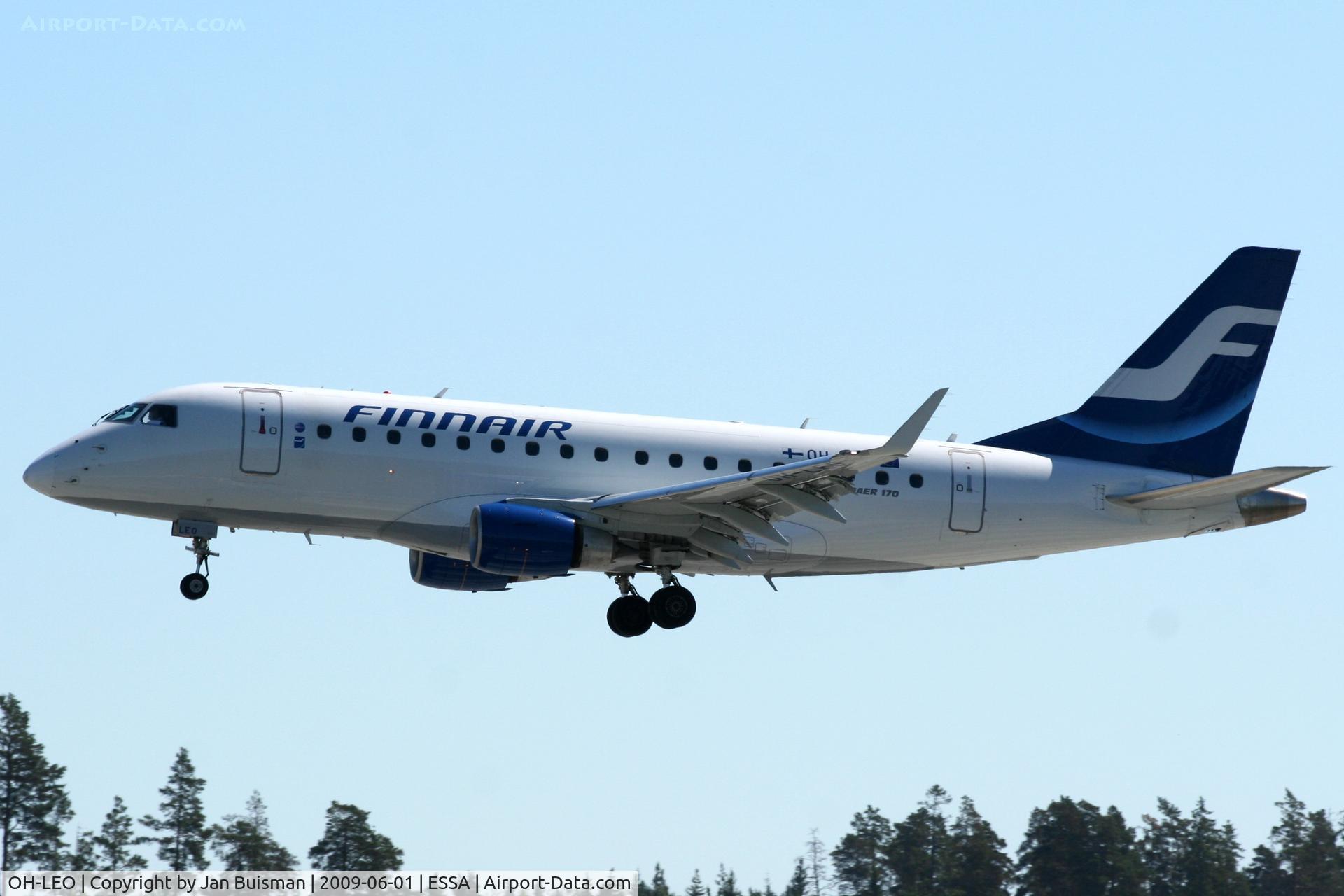 OH-LEO, 2006 Embraer 170LR (ERJ-170-100LR) C/N 17000150, Finnair