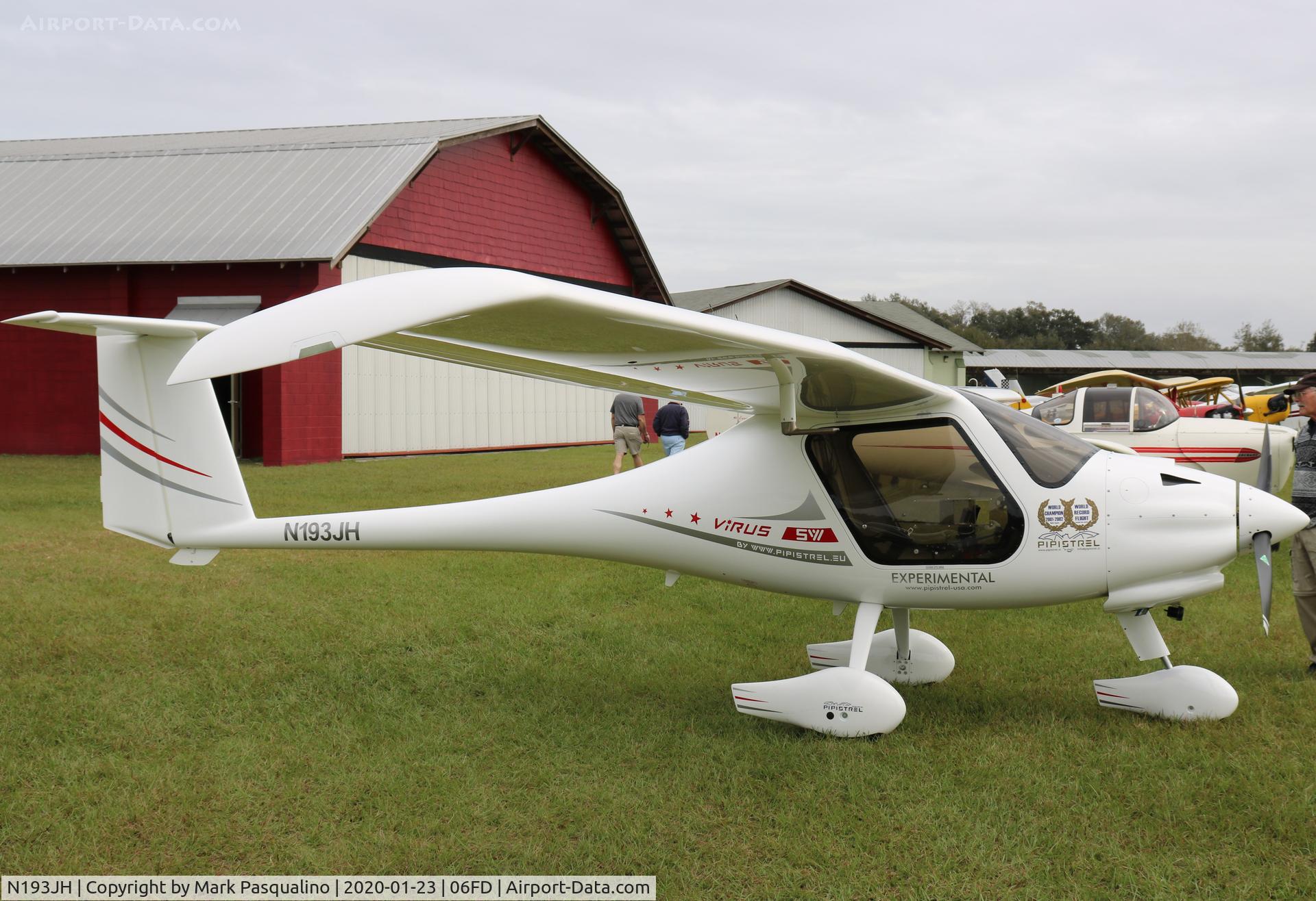 N193JH, 2018 Pipistrel Virus SW C/N 906 SWN 100, Pipestrel Virus SW