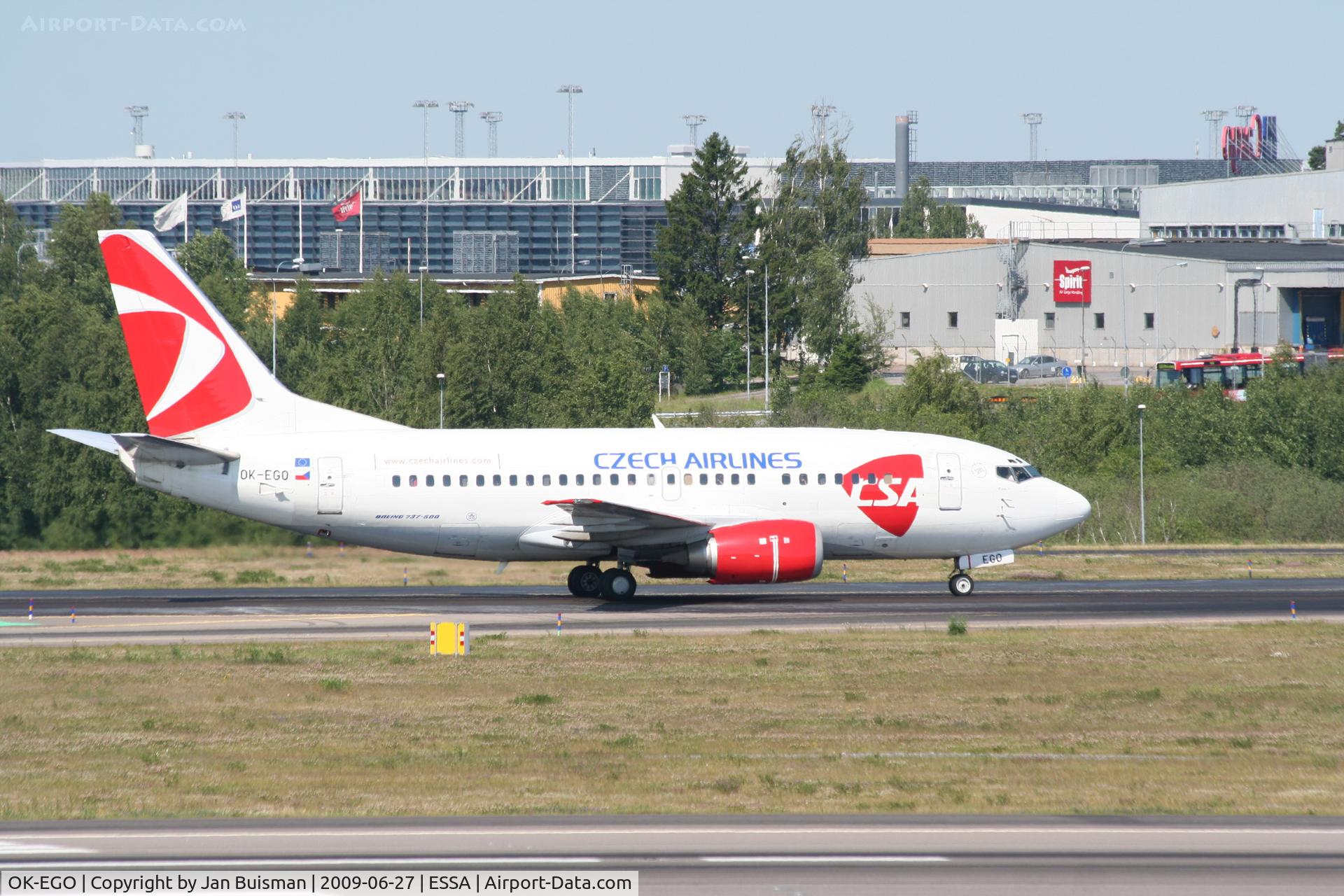 OK-EGO, 1999 Boeing 737-55S C/N 28475/3096, CSA