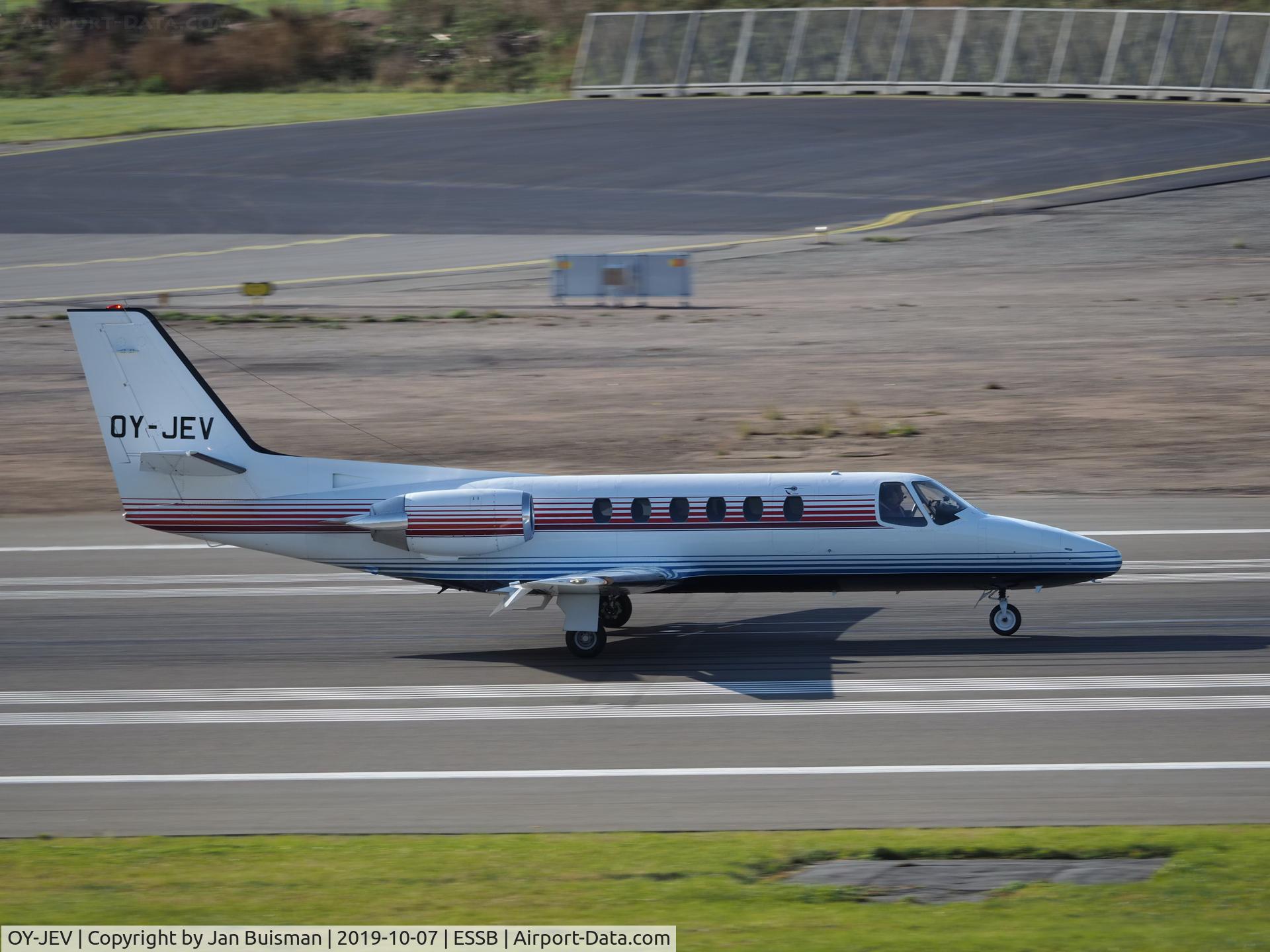 OY-JEV, 1981 Cessna 550 Citation II C/N 550-0284, Corporate