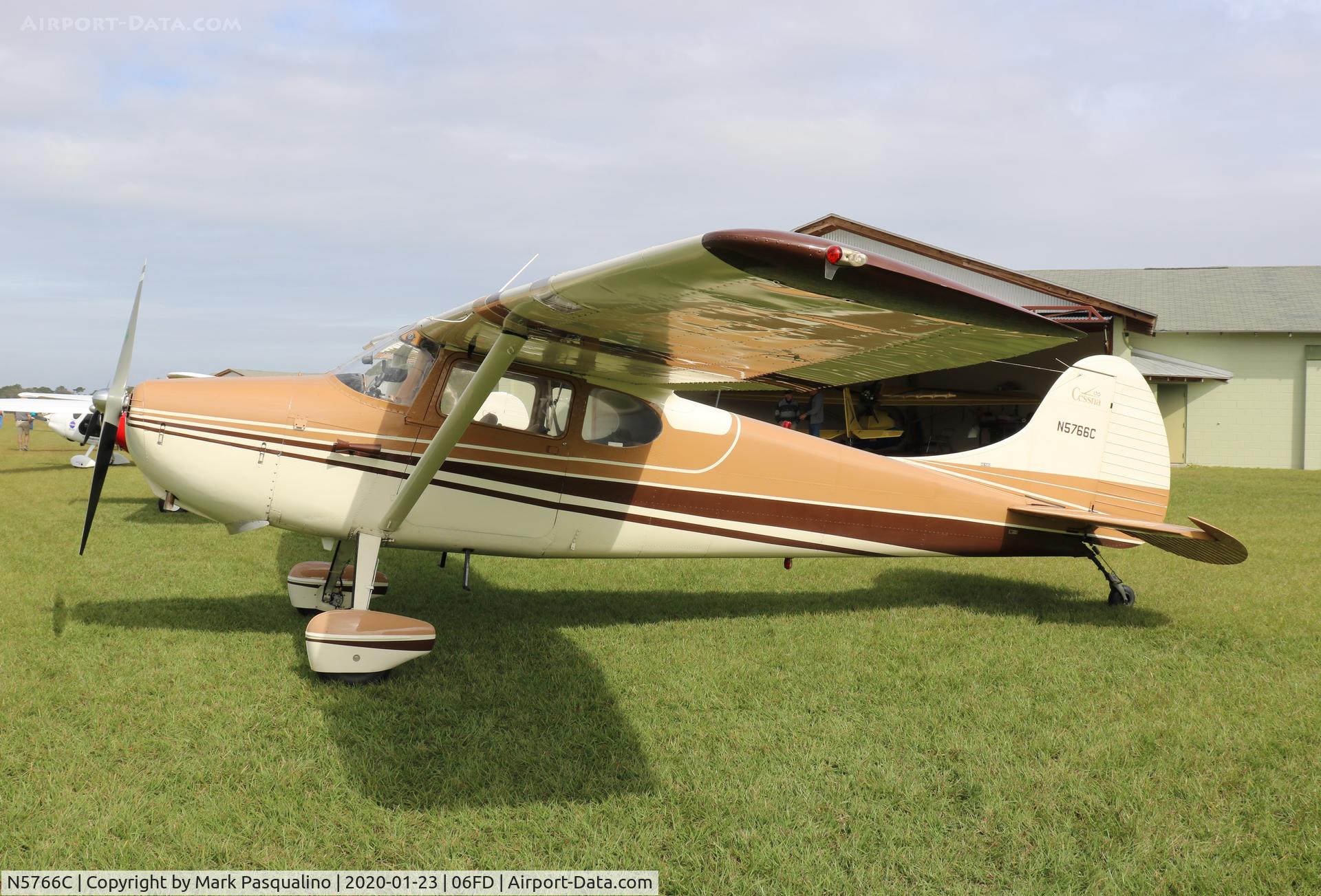 N5766C, 1950 Cessna 170A C/N 19720, Cessna 170A