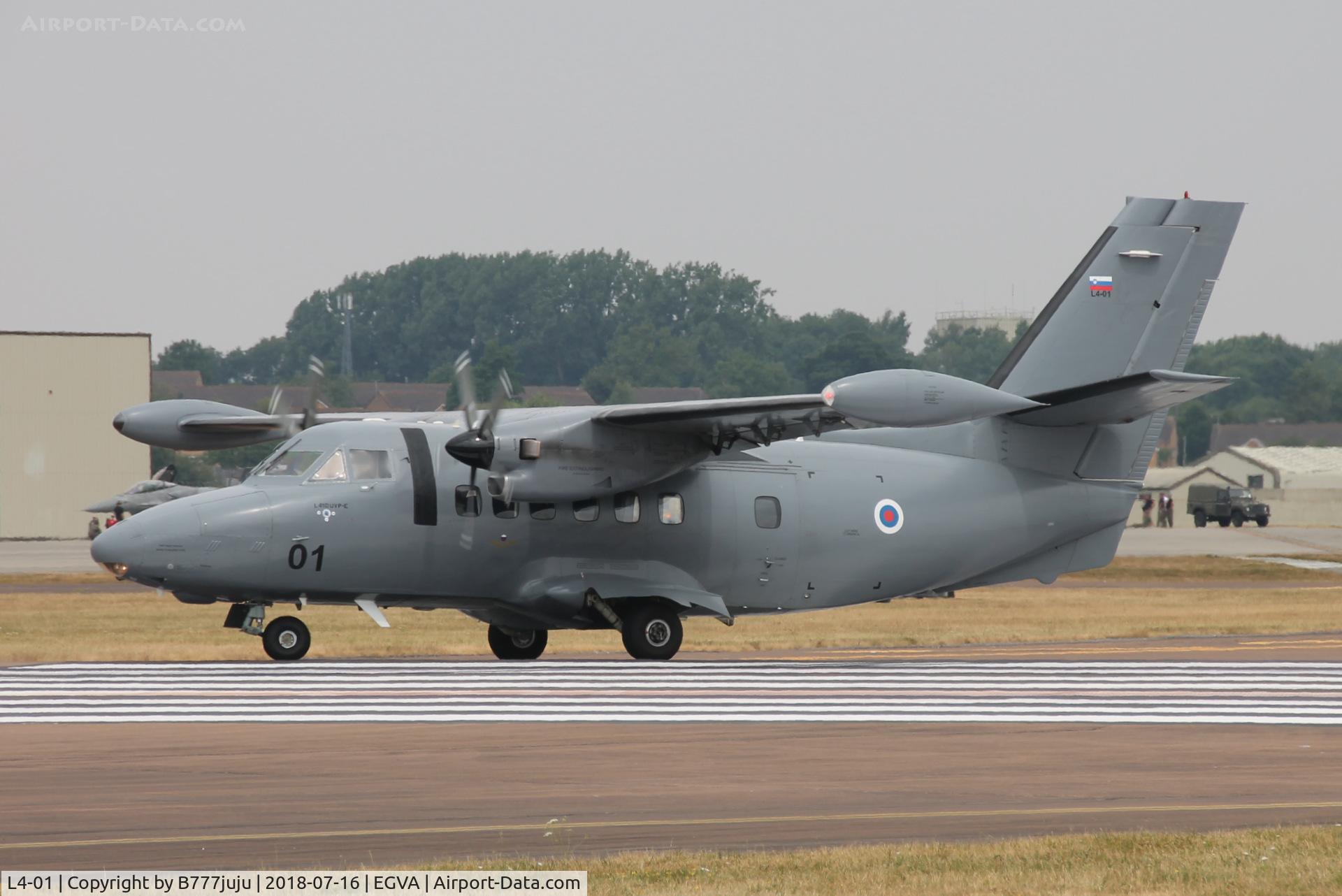 L4-01, 1991 Let L-410UVP-E Turbolet C/N 912606, at TATOO 2018