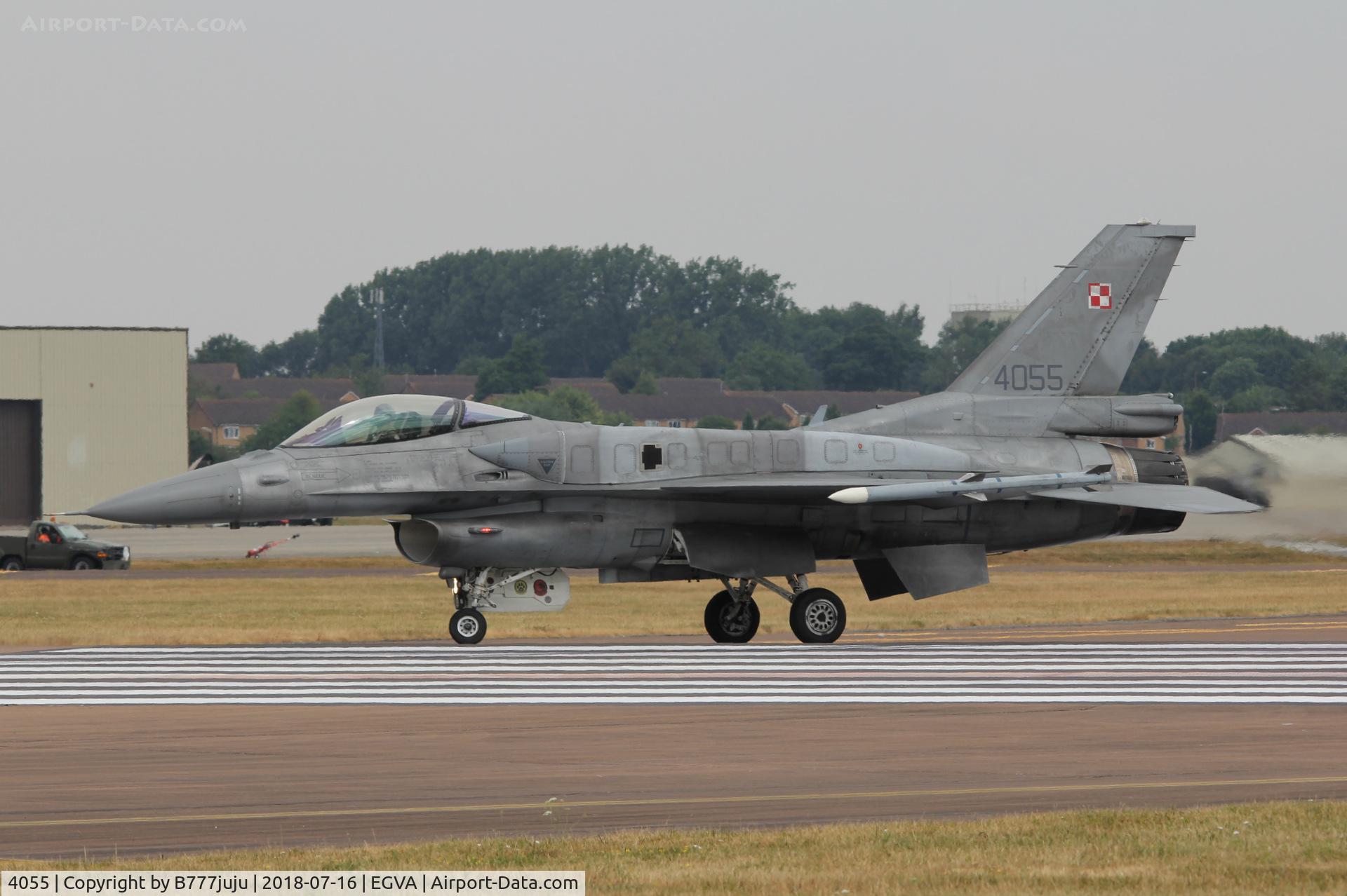 4055, 2007 Lockheed Martin F-16CJ Fighting Falcon C/N JC-16, at TATOO 2018