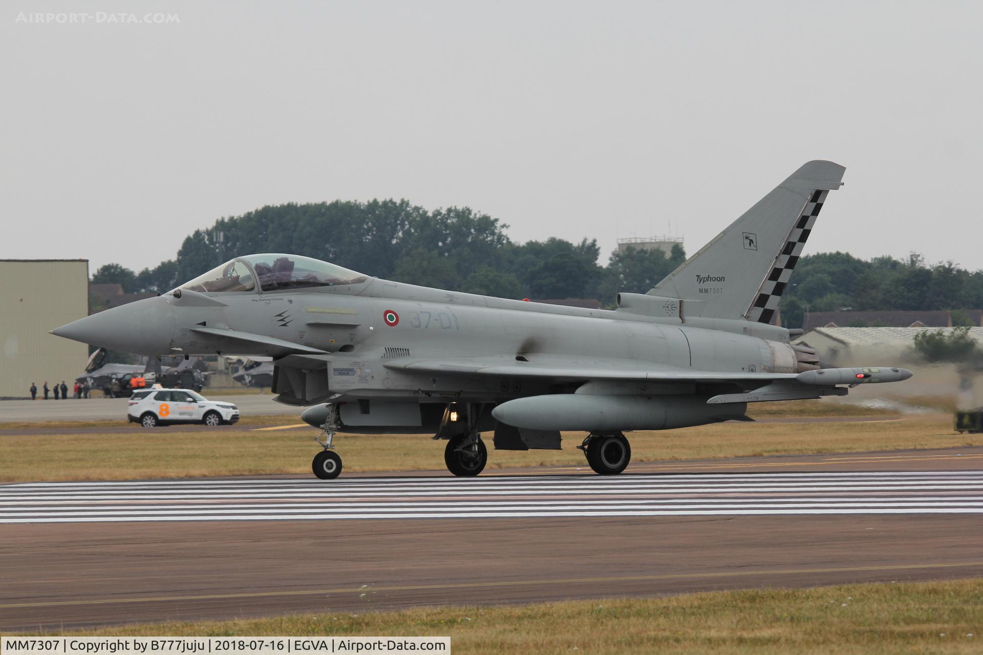 MM7307, 2012 Eurofighter EF-2000 Typhoon S C/N IS039, at TATOO 2018