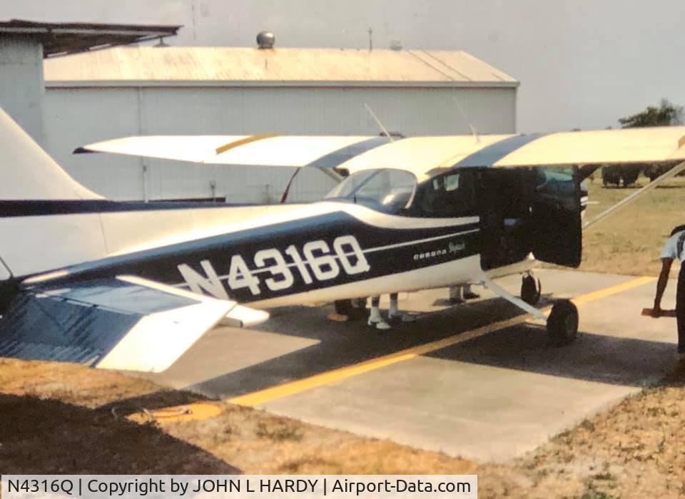 N4316Q, Cessna 172L C/N 17260216, Clark AB aero club 1984