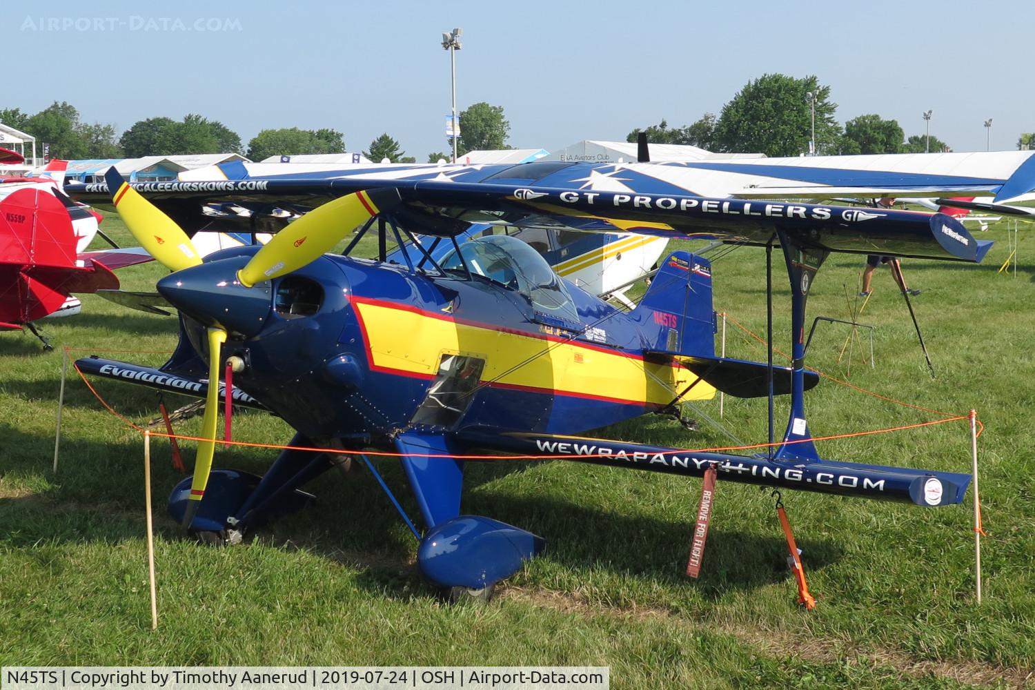 N45TS, 1979 Pitts S-1E Special C/N TS-01, 1979 Pitts S-1E, c/n: TS-01