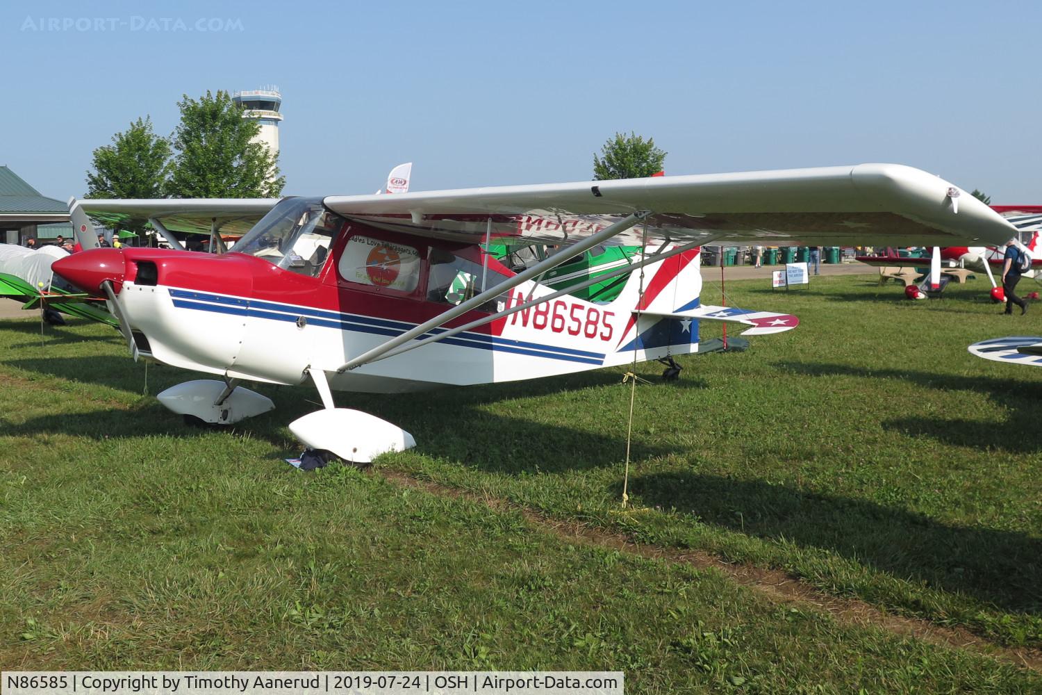 N86585, 1973 Bellanca 8KCAB Decathlon C/N 134-74, 1973 Bellanca 8KCAB, c/n: 134-74