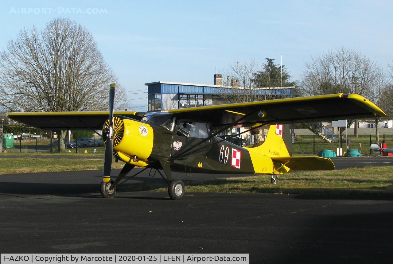 F-AZKO, Yakovlev Yak-12M C/N 169664, In polish army colours.