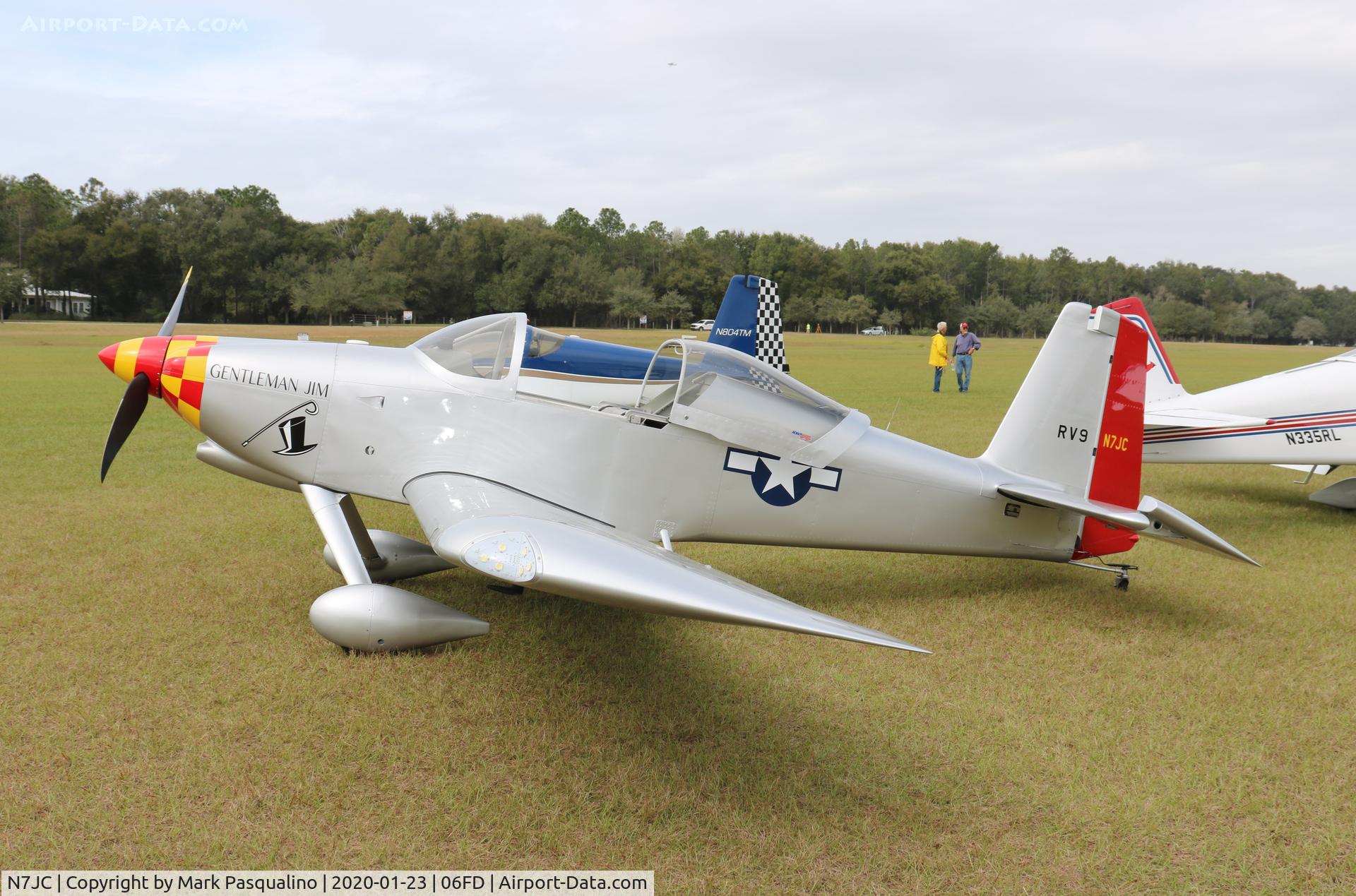 N7JC, 2001 Vans RV-9A C/N 90092, Vans RV-9
