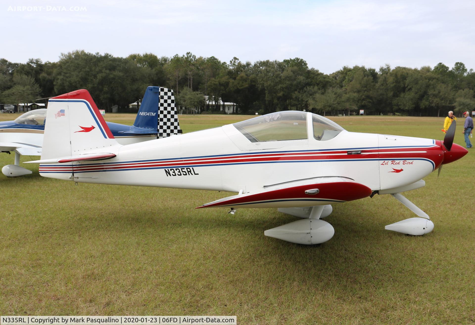 N335RL, 2002 Vans RV-6A C/N 23254, Vans RV-6A