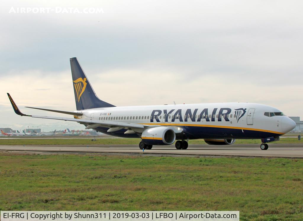 EI-FRG, 2016 Boeing 737-8AS C/N 44737, Lining up rwy 14L for departure...