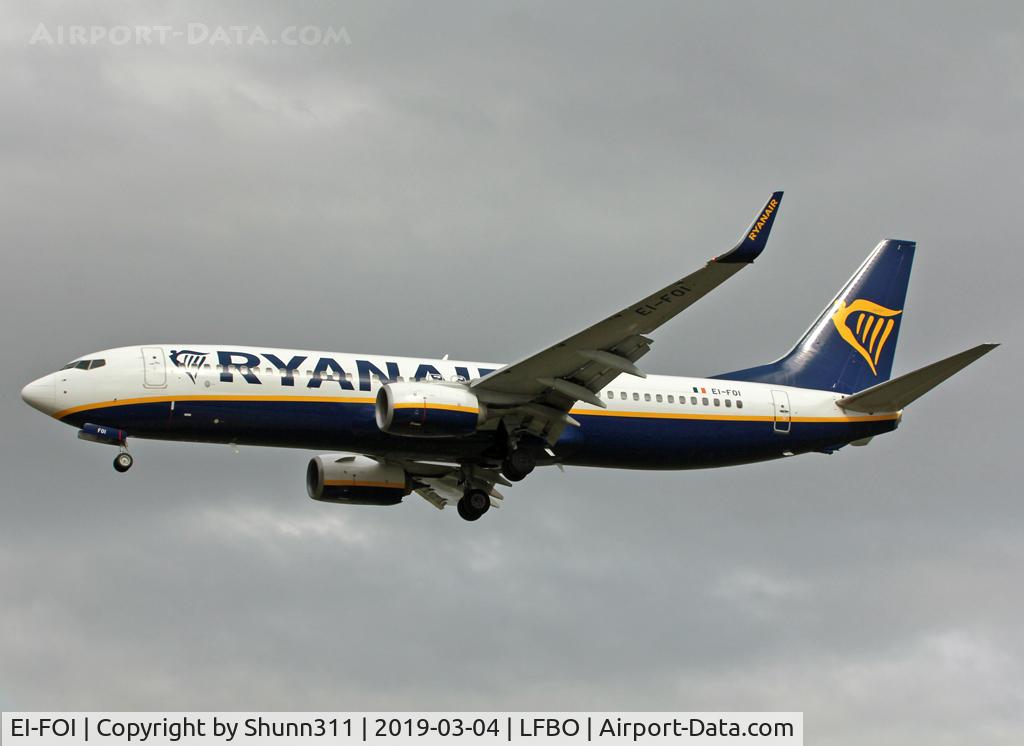 EI-FOI, 2016 Boeing 737-8AS C/N 44712, Landing rwy 32L