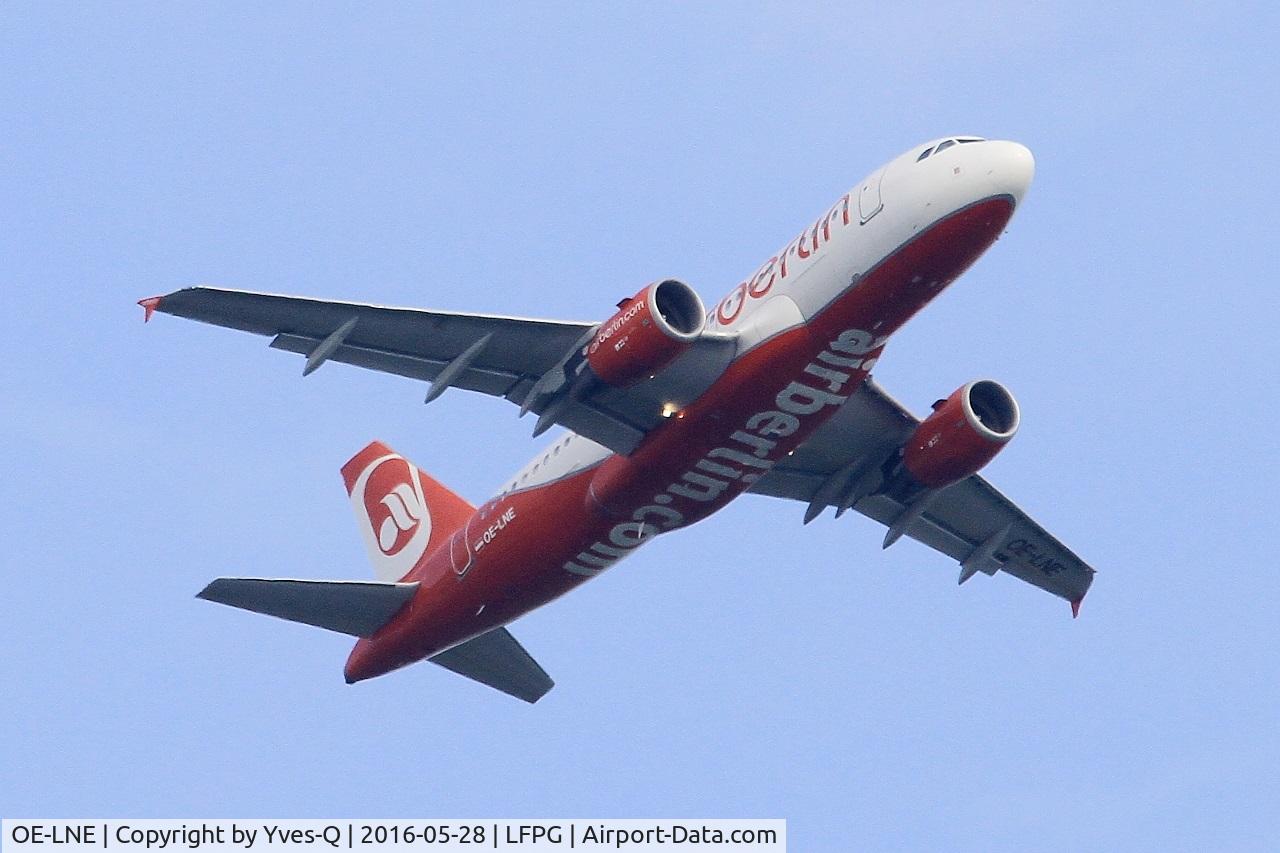 OE-LNE, 2008 Airbus A319-112 C/N 3415, Airbus A319-112, Take off rwy 06R, Roissy Charles De Gaulle airport (LFPG-CDG)
