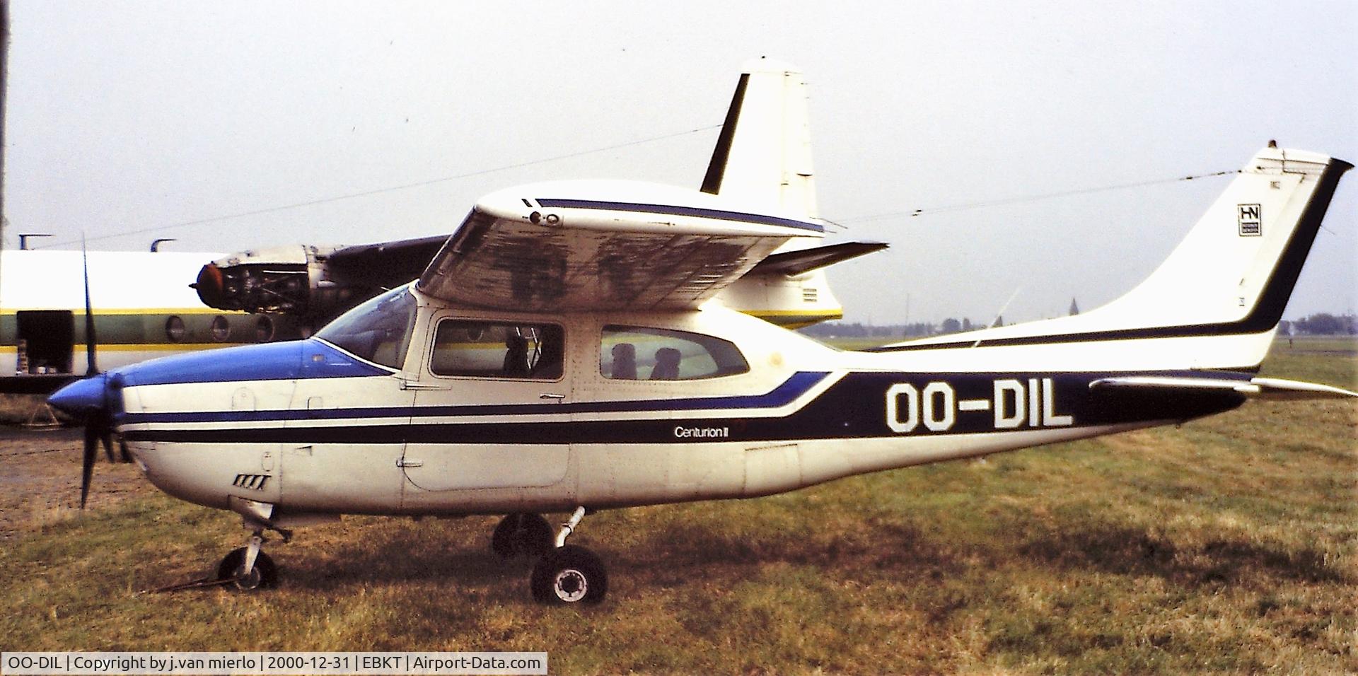 OO-DIL, Cessna 210L Centurion C/N 21060712, Kortrijk, Belgium
