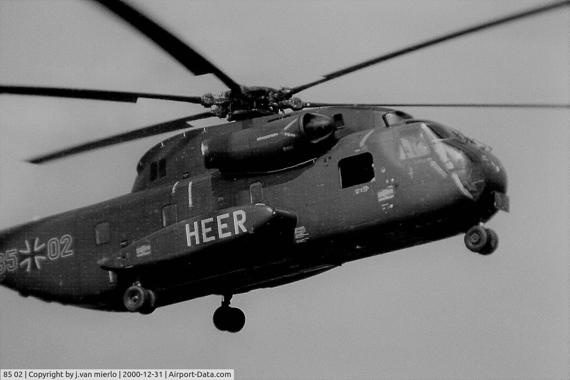 85 02, Sikorsky (VFW-Fokker) CH-53G C/N V65-100, Brasschaat, Belgium