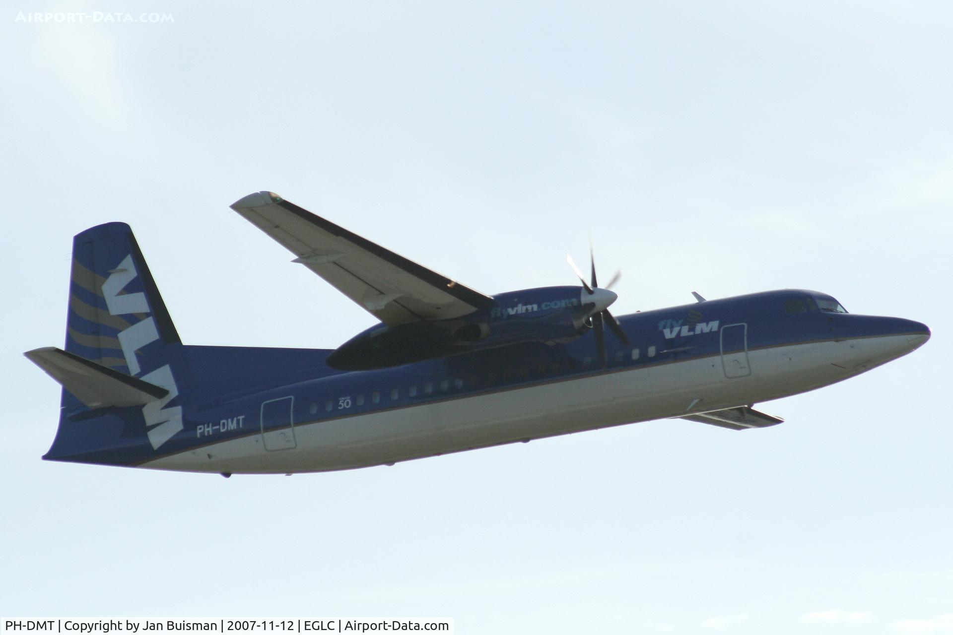 PH-DMT, 1991 Fokker 50 C/N 20208, VLM