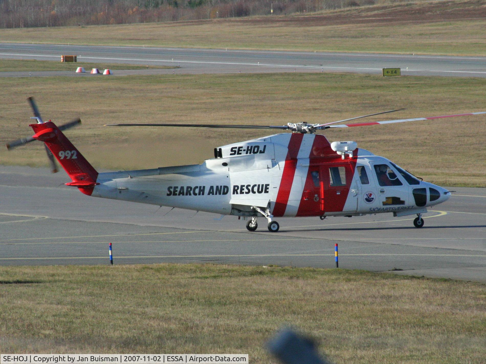 SE-HOJ, 2005 Sikorsky S-76C C/N 760605, Sjöfartsverket