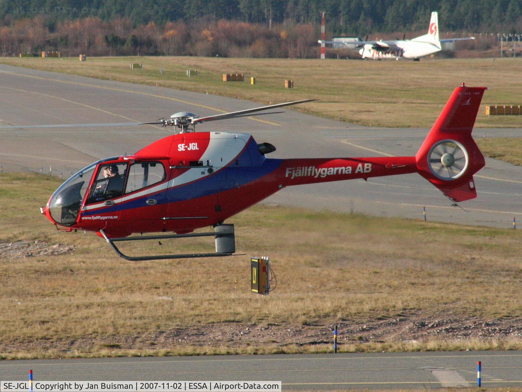 SE-JGL, 2002 Eurocopter EC-120B Colibri C/N 1305, Fjällflygarna