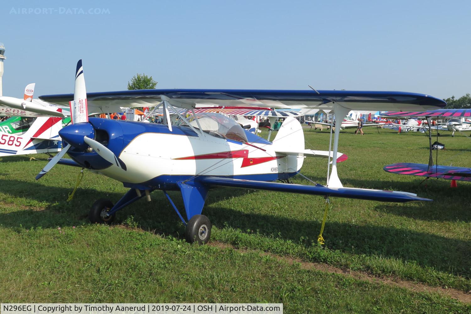 N296EG, 2015 Steen Skybolt C/N G01, 2015 Steen GEORG ALFRED GRELL SKYBOLT, c/n: G01