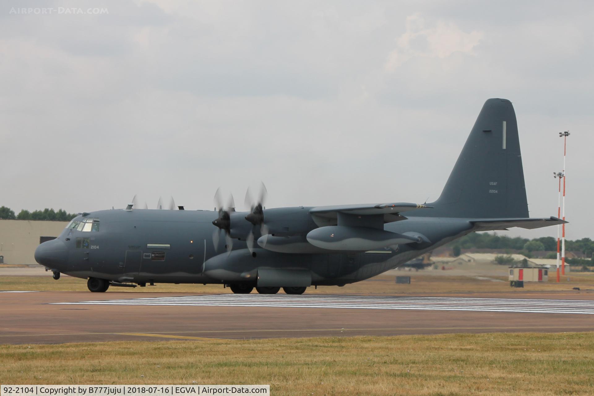 92-2104, 1992 Lockheed HC-130N Combat King C/N 382-5381, at TATOO 2018