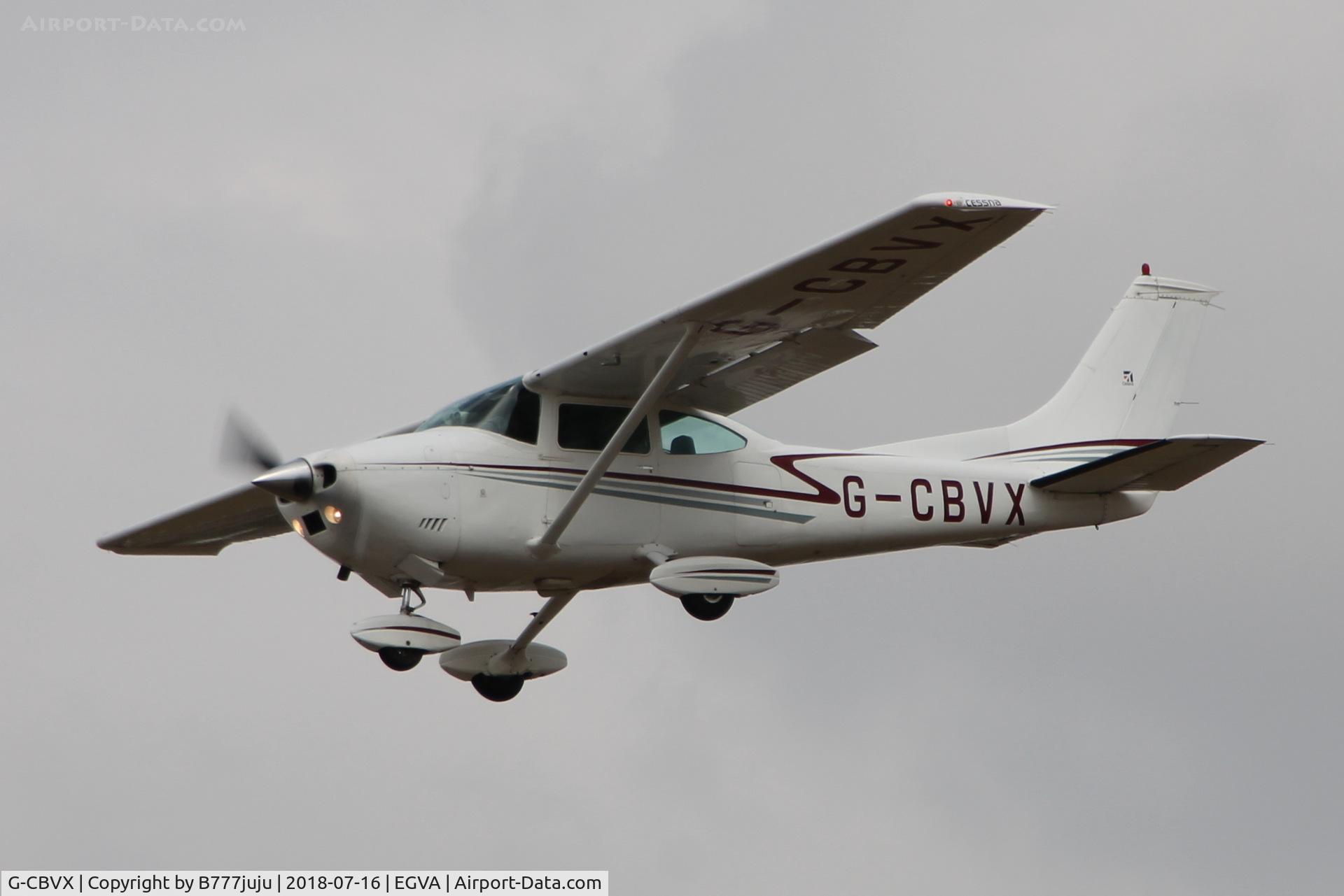 G-CBVX, 1974 Cessna 182P Skylane C/N 182-63419, at TATOO 2018