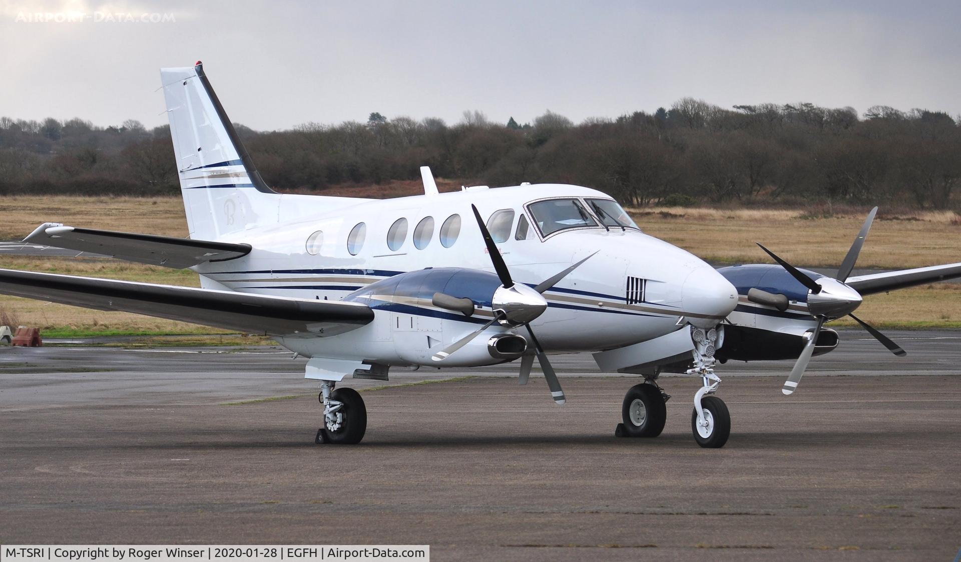 M-TSRI, Hawker Beechcraft C90GTI King Air C/N LJ-2033, Visiting King Air C90GTI.
