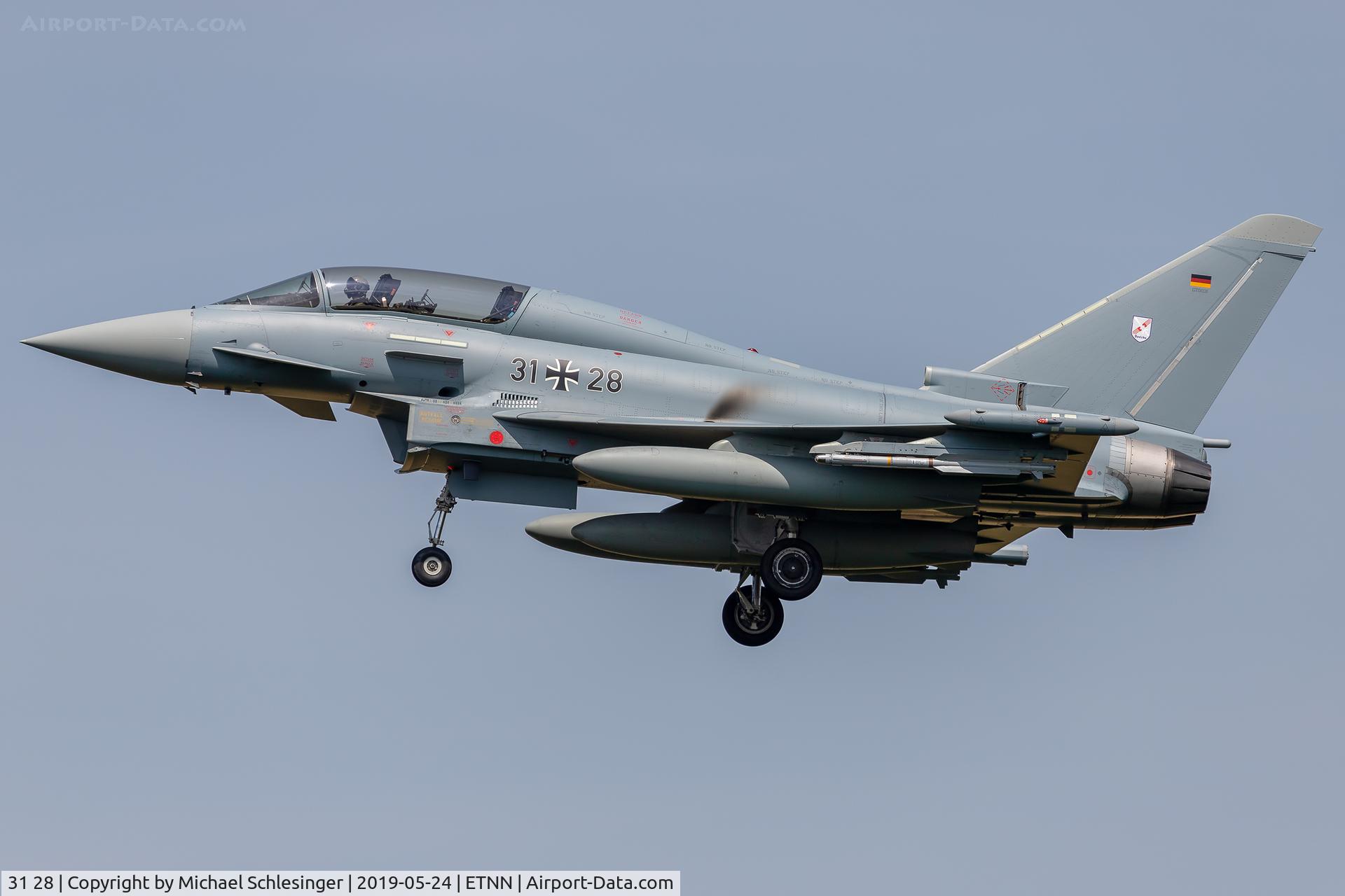 31 28, 2019 Eurofighter EF-2000 Typhoon T C/N GT0031, 31+28 - Eurofighter EF-2000 Typhoon T - German Air Force