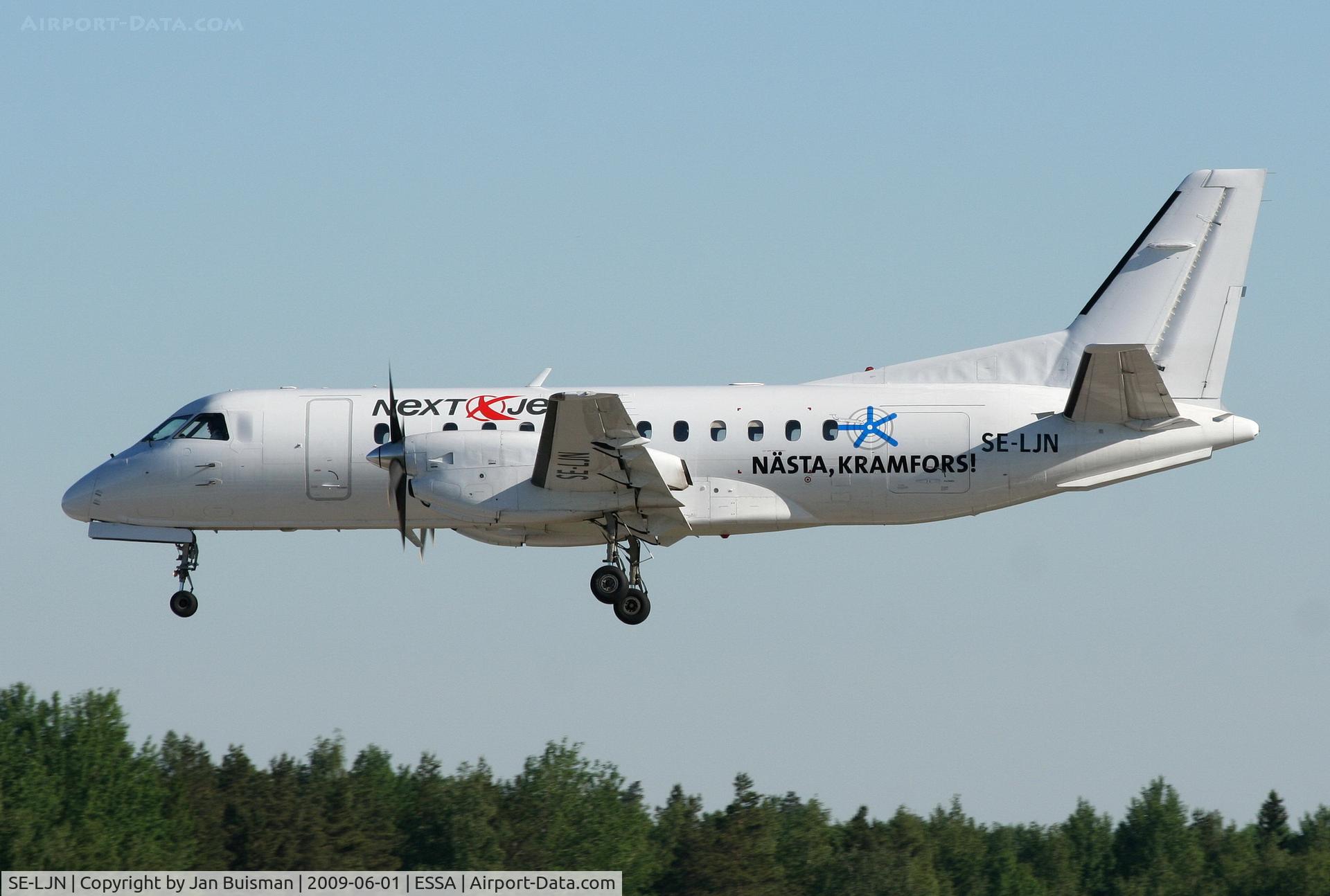 SE-LJN, 1988 Saab 340A C/N 340A-114, NextJet