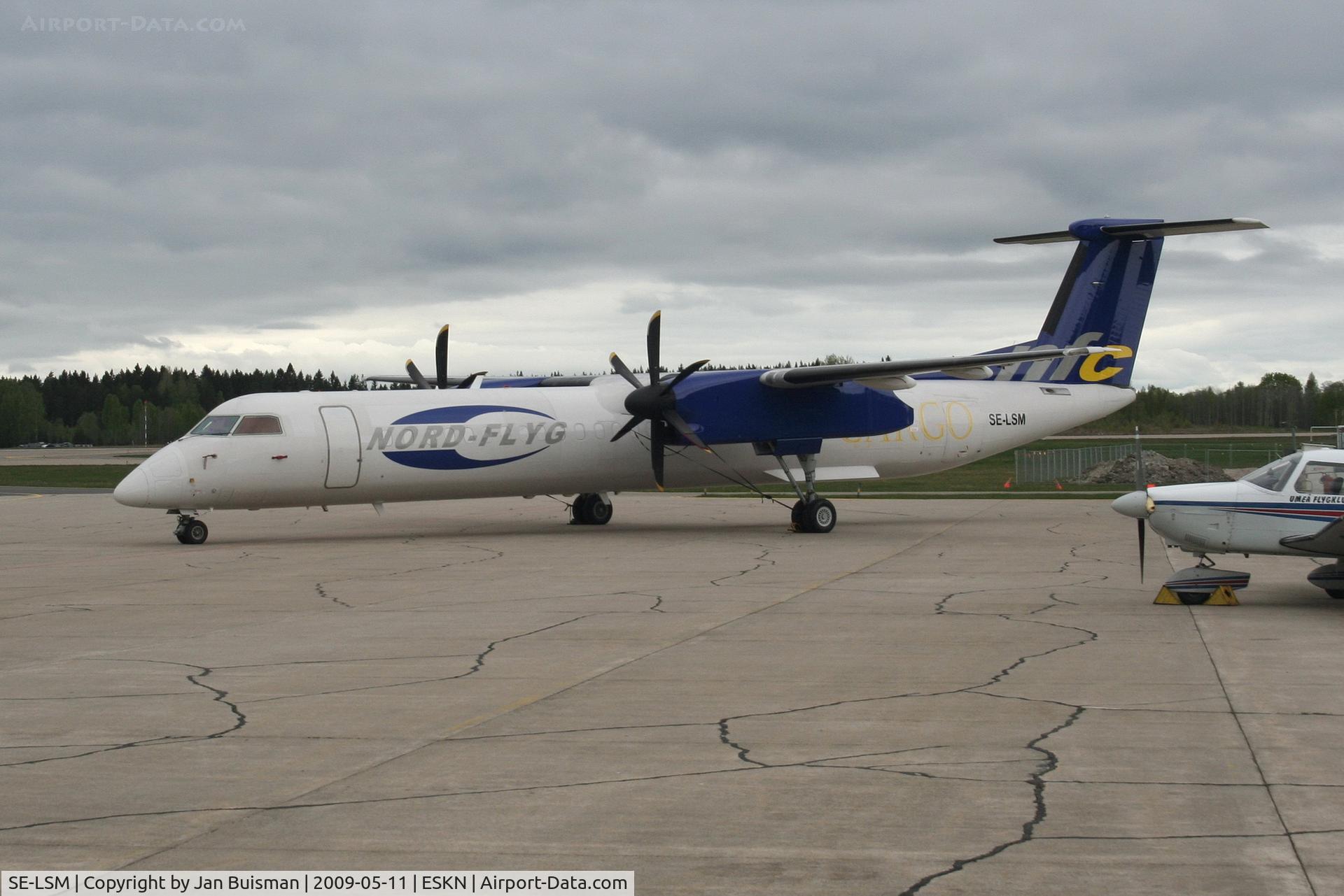 SE-LSM, 1999 De Havilland Canada DHC-8-402Q Dash 8 C/N 4008, Nordflyg Aviation