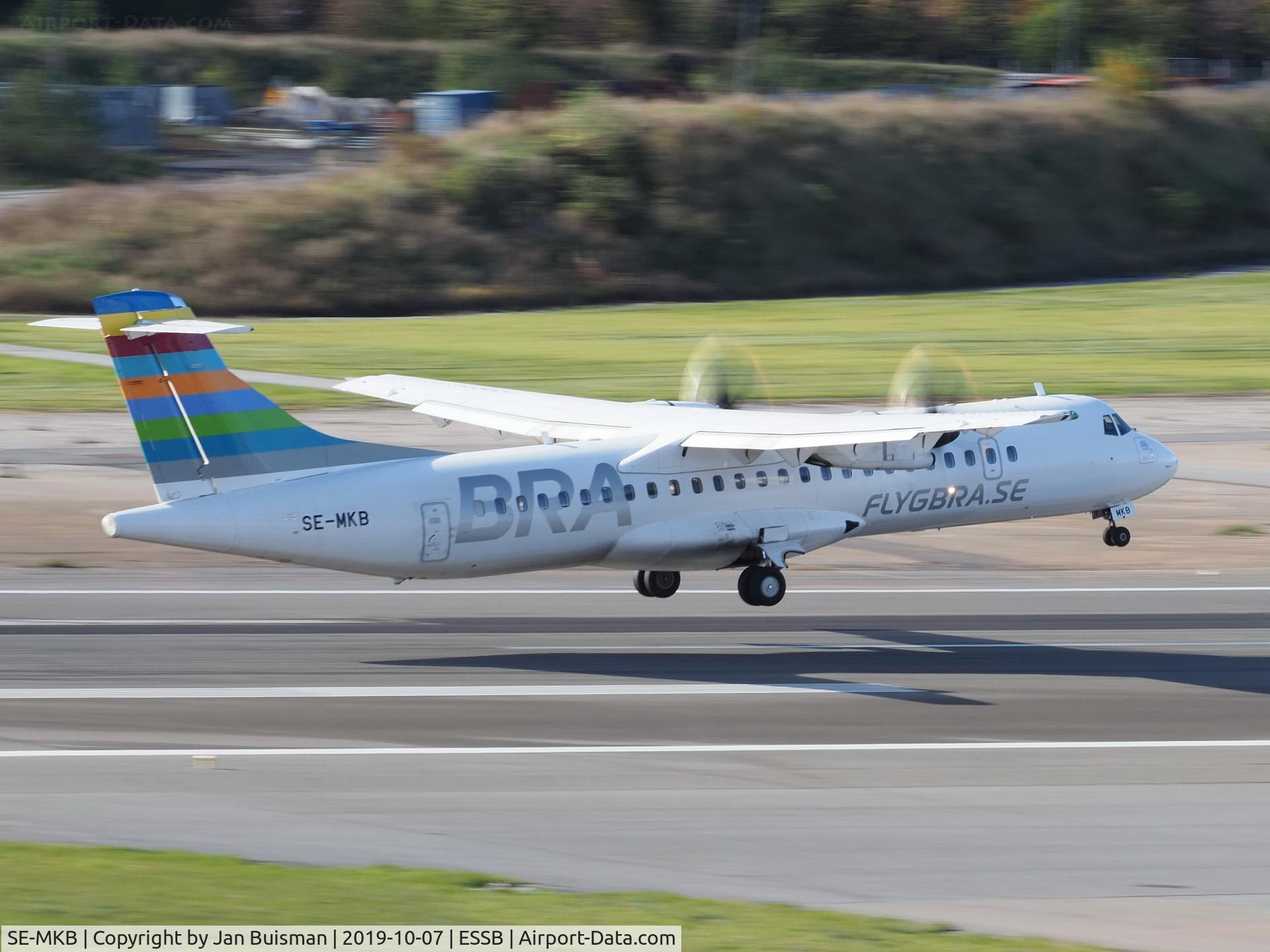 SE-MKB, 2015 ATR 72-212A C/N 1308, Braathens Regional