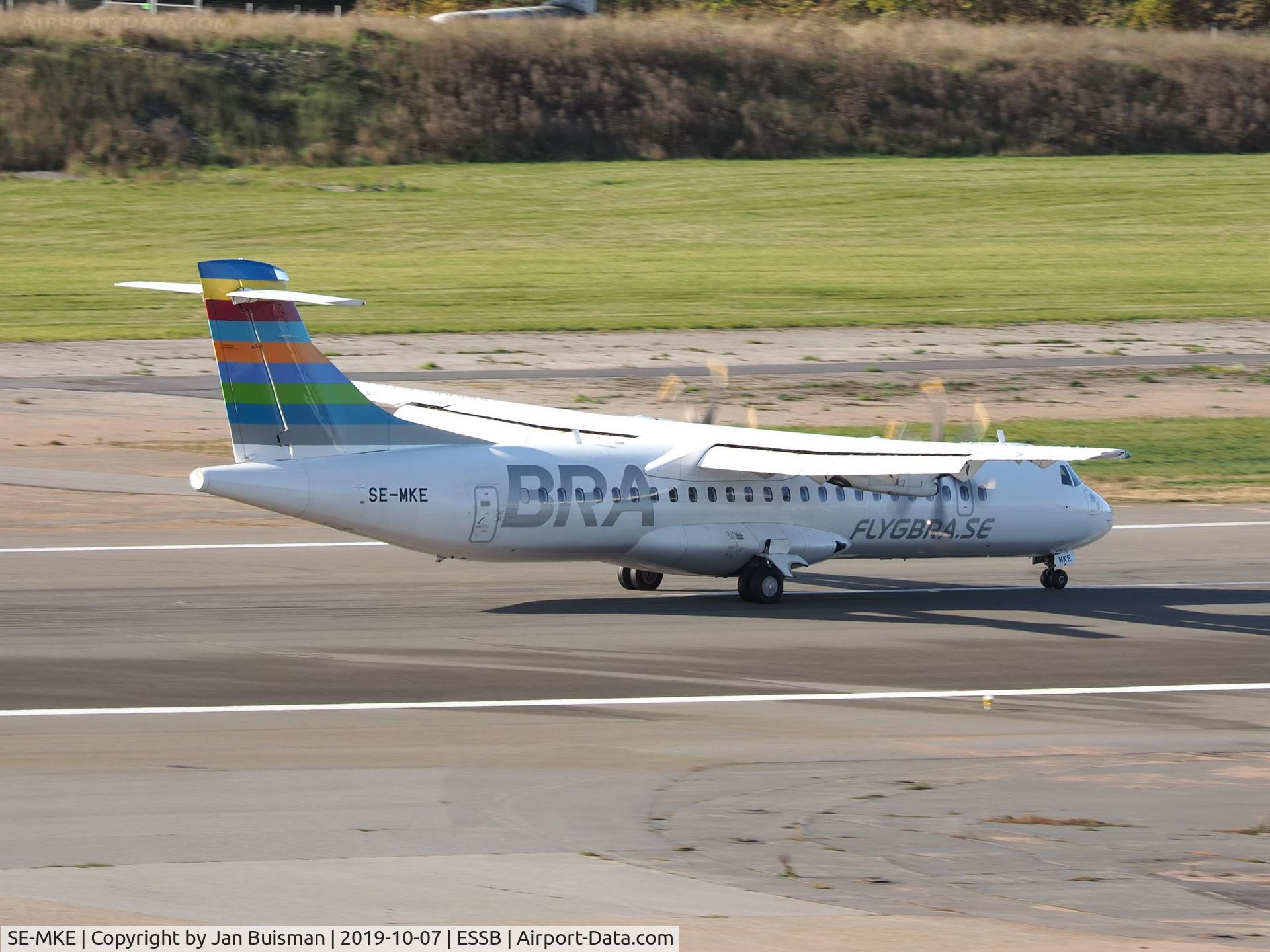 SE-MKE, 2016 ATR 72-600 (72-212A) C/N 1348, Braathens Regional