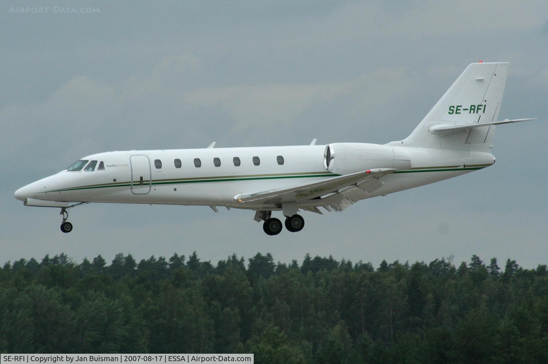 SE-RFI, 2006 Cessna 680 Citation Sovereign C/N 680-0114, Euro Flight Service
