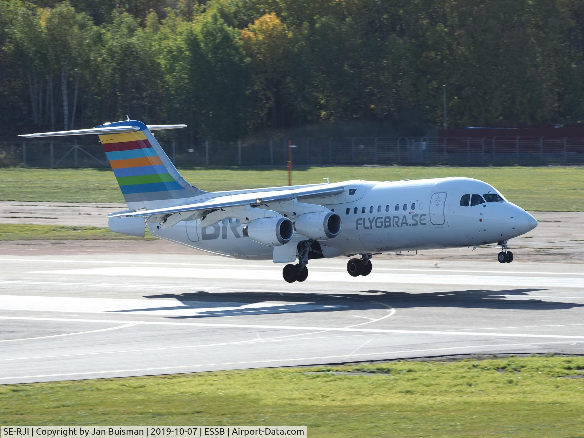 SE-RJI, 1999 British Aerospace Avro 146-RJ100 C/N E3357, Braathens Regional