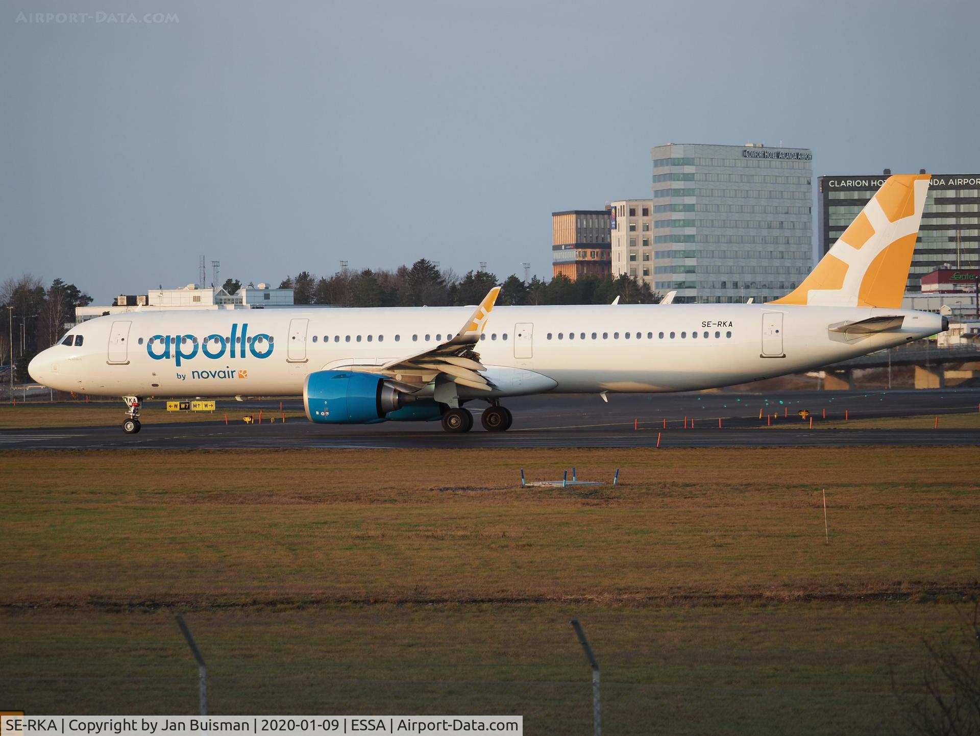 SE-RKA, 2017 Airbus A321-251N C/N 7746, Novair
