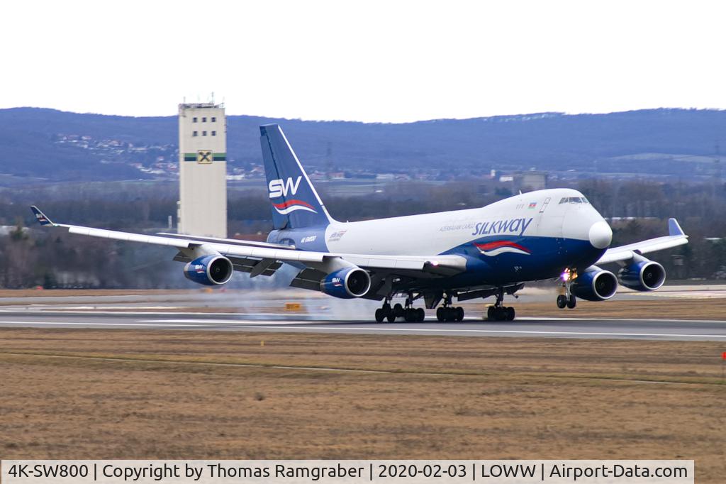 4K-SW800, 1998 Boeing 747-4R7F/SCD C/N 29729, Silk Way West Airlines Boeing 747-400F(SCD)