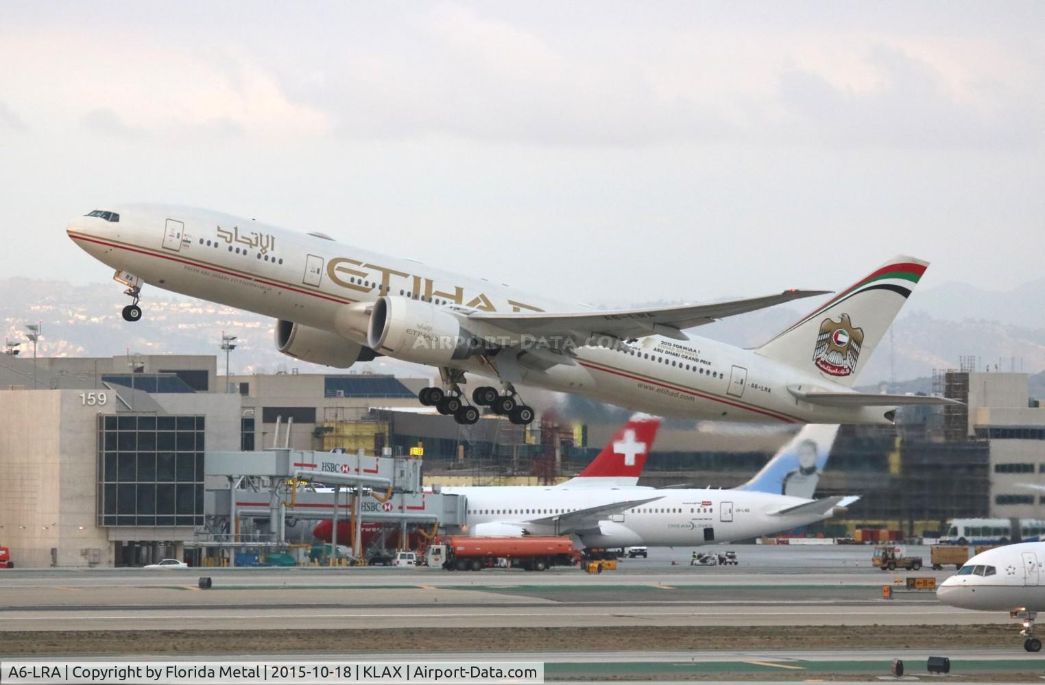 A6-LRA, 2007 Boeing 777-237/LR C/N 36300, LAX spotting