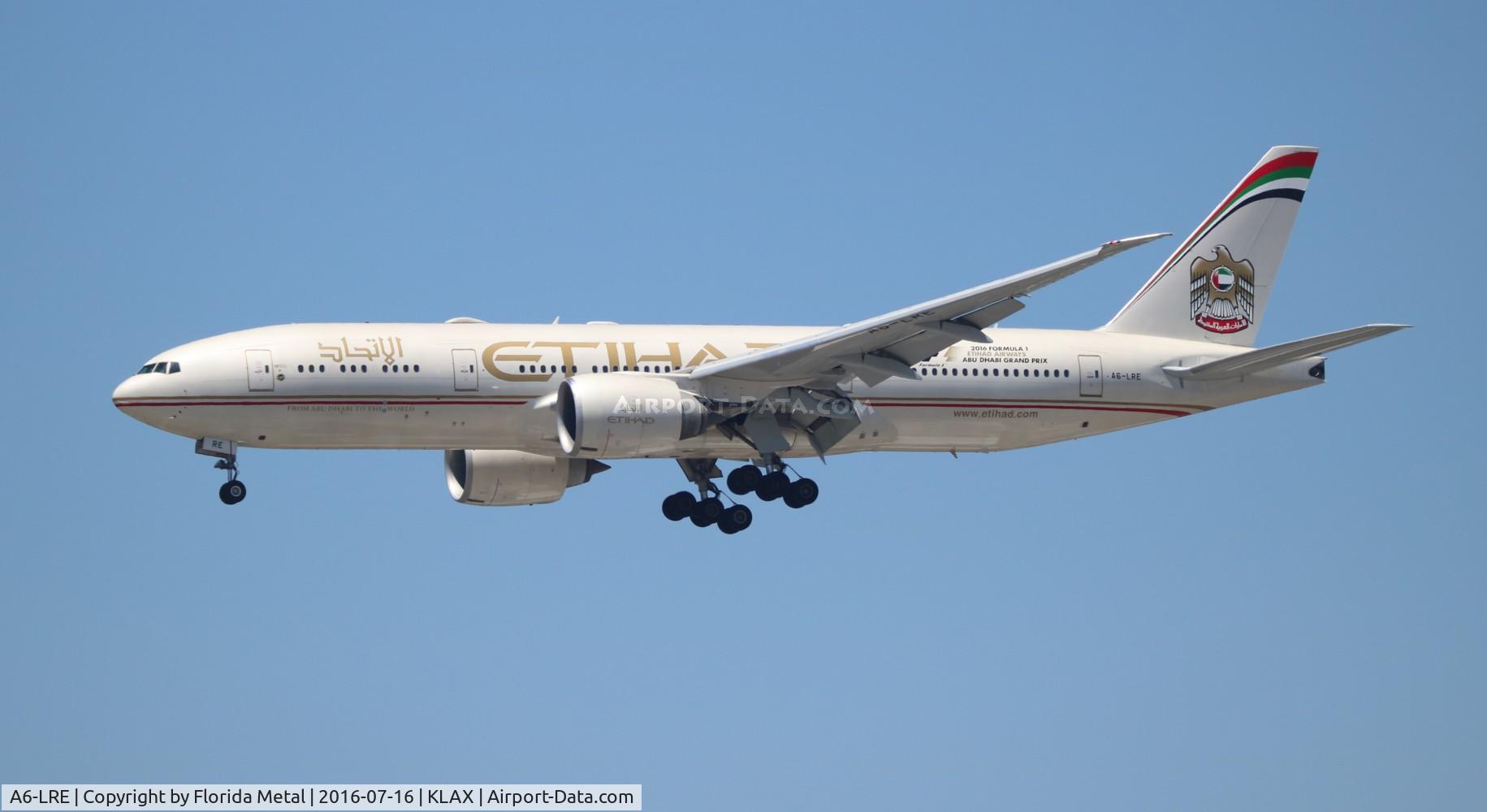 A6-LRE, 2008 Boeing 777-237/LR C/N 36304, LAX spotting