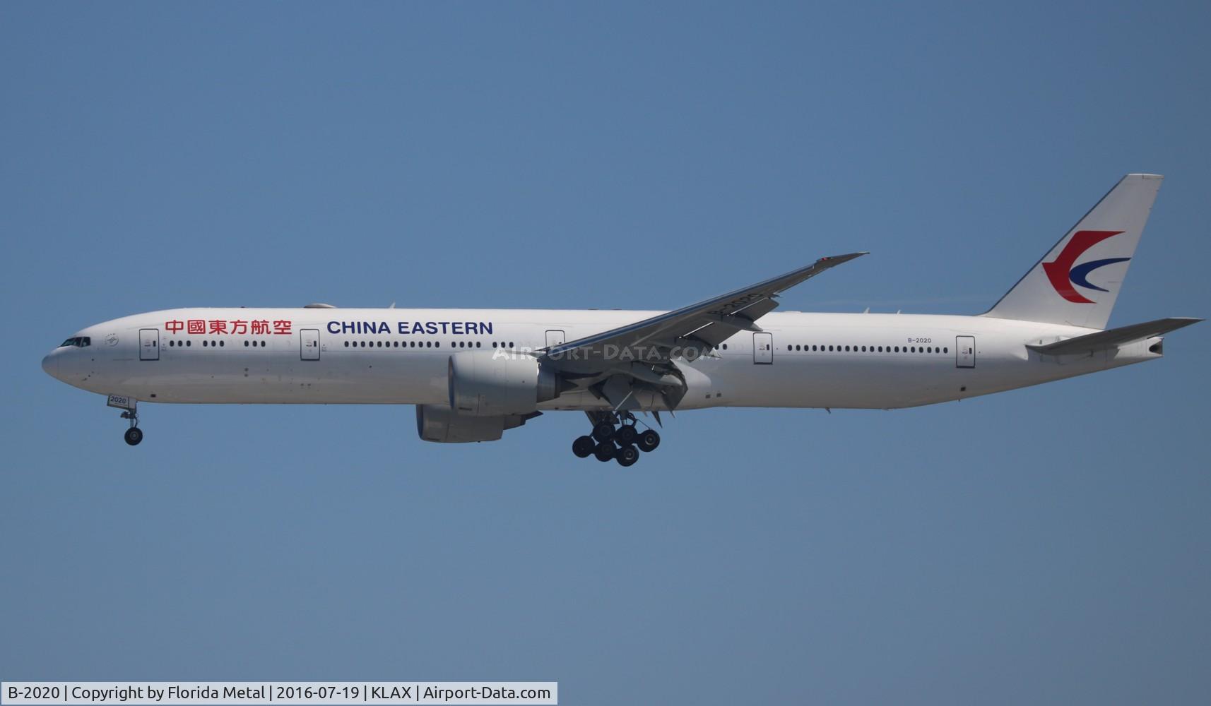 B-2020, 2015 Boeing 777-39P/ER C/N 43272, LAX spotting