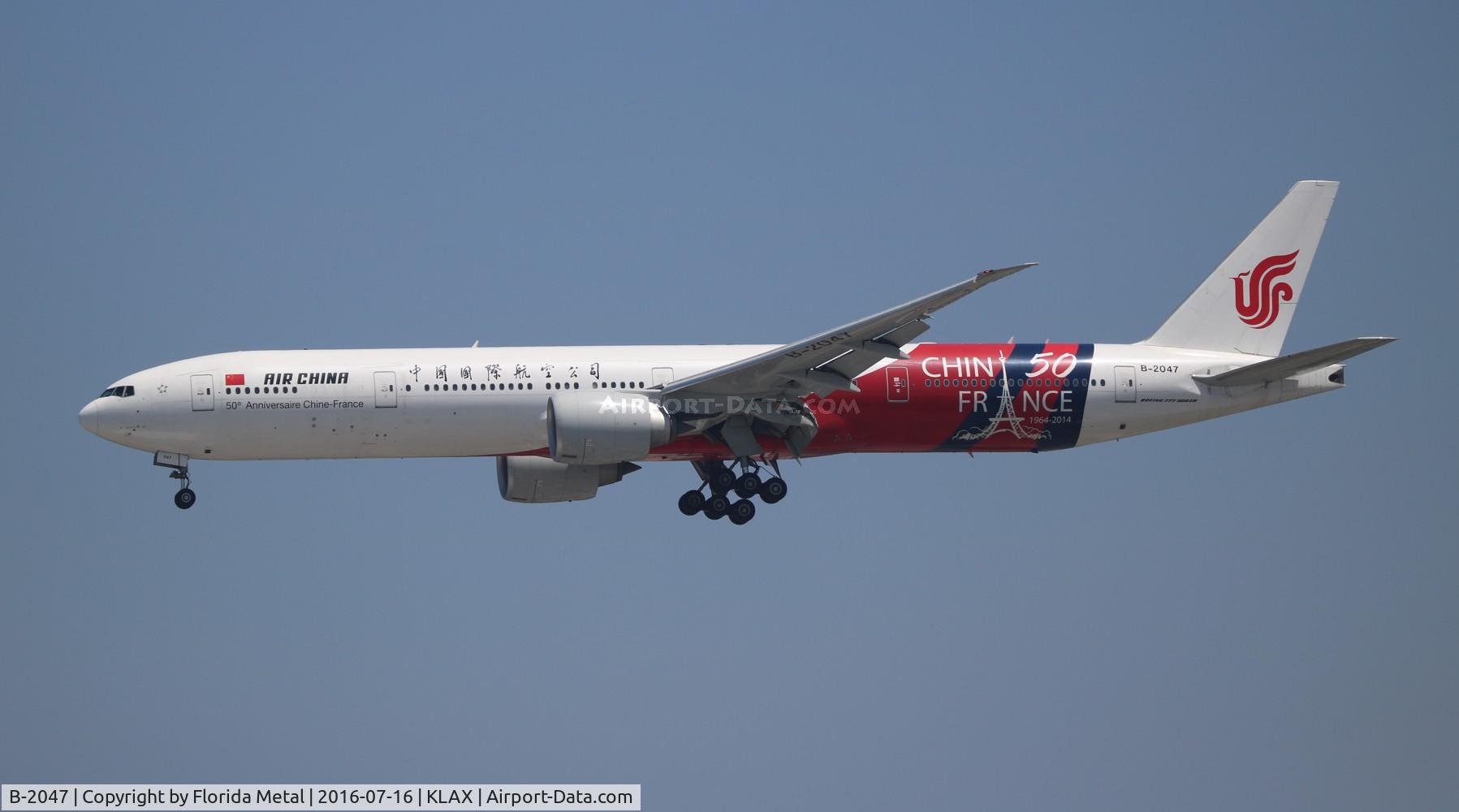 B-2047, 2014 Boeing 777-39L/ER C/N 60374/1196, LAX spotting