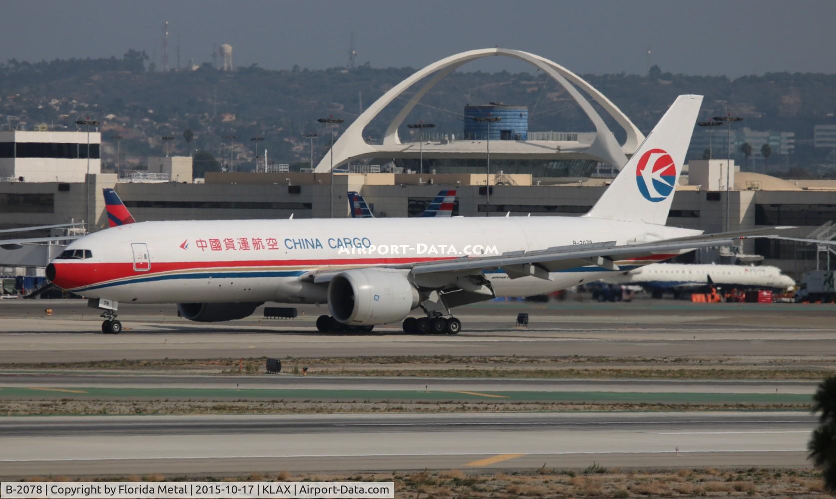 B-2078, 2010 Boeing 777-F6N C/N 37714, LAX spotting