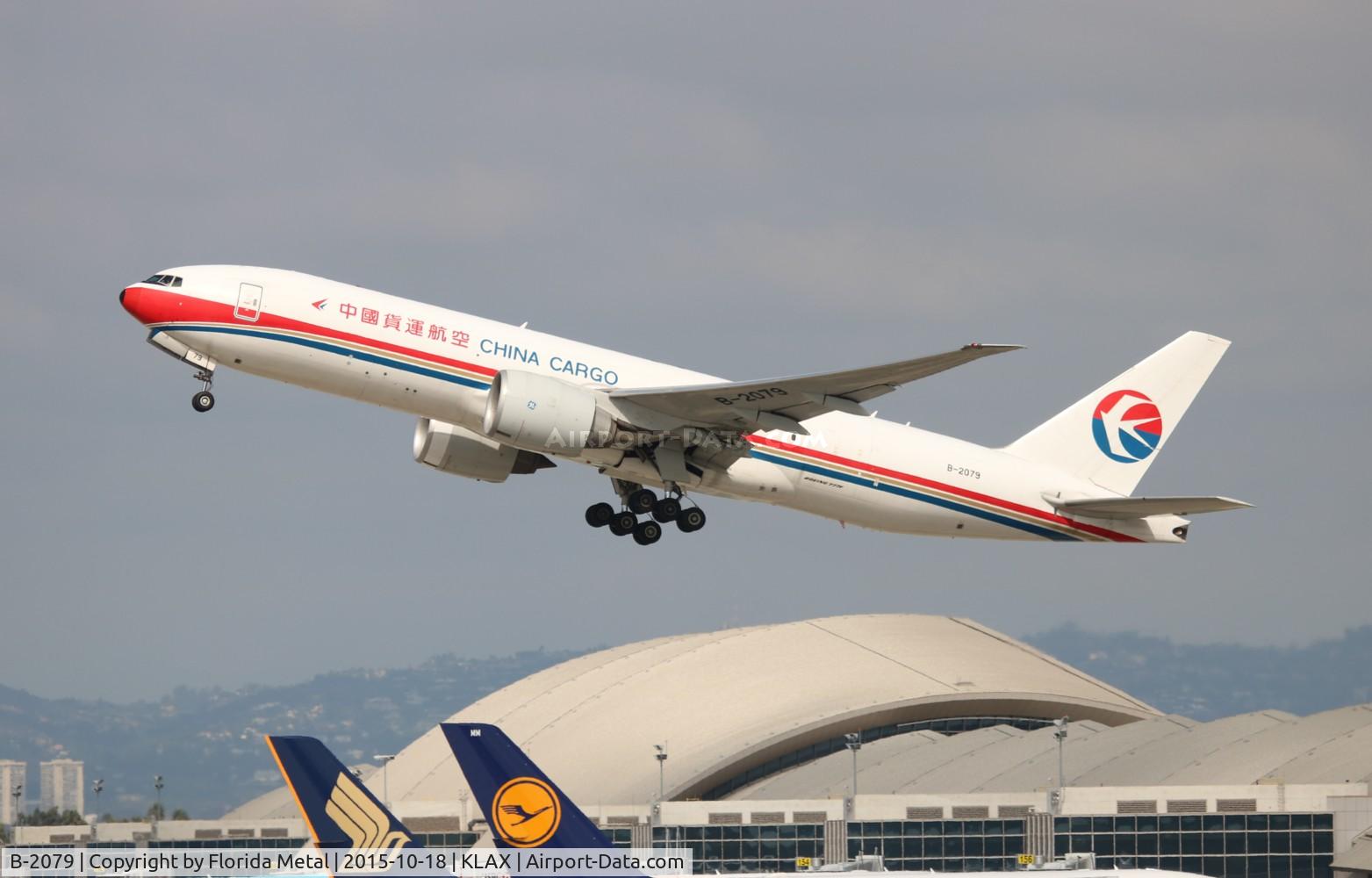 B-2079, 2010 Boeing 777-F6N C/N 37715, LAX spotting