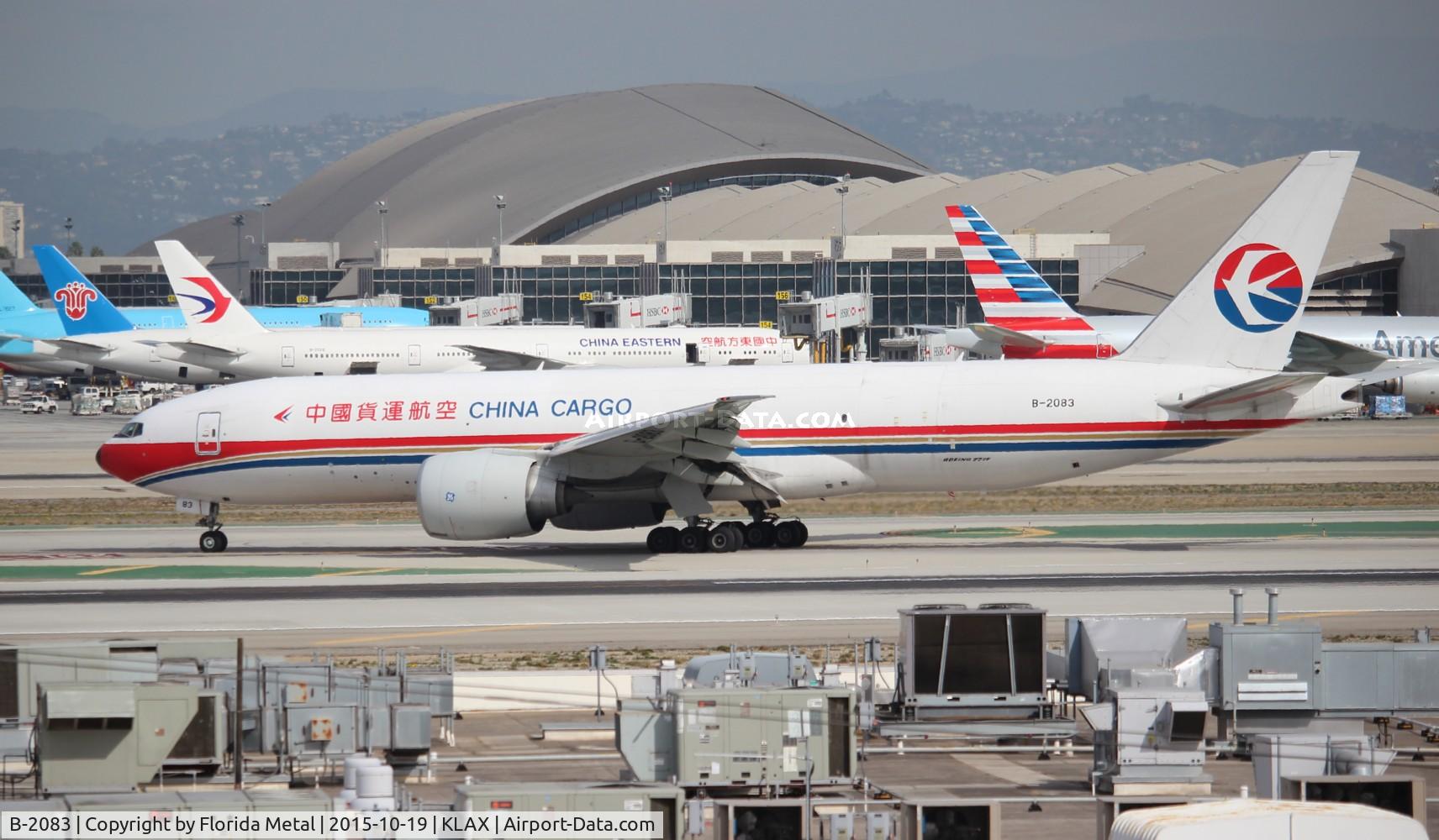 B-2083, 2011 Boeing 777-F6N C/N 37717, LAX spotting