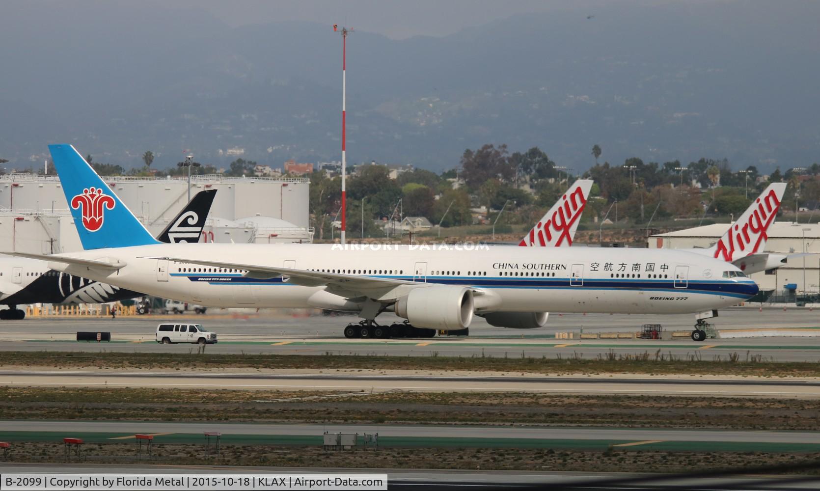 B-2099, 2014 Boeing 777-31B/ER C/N 43219, LAX spotting