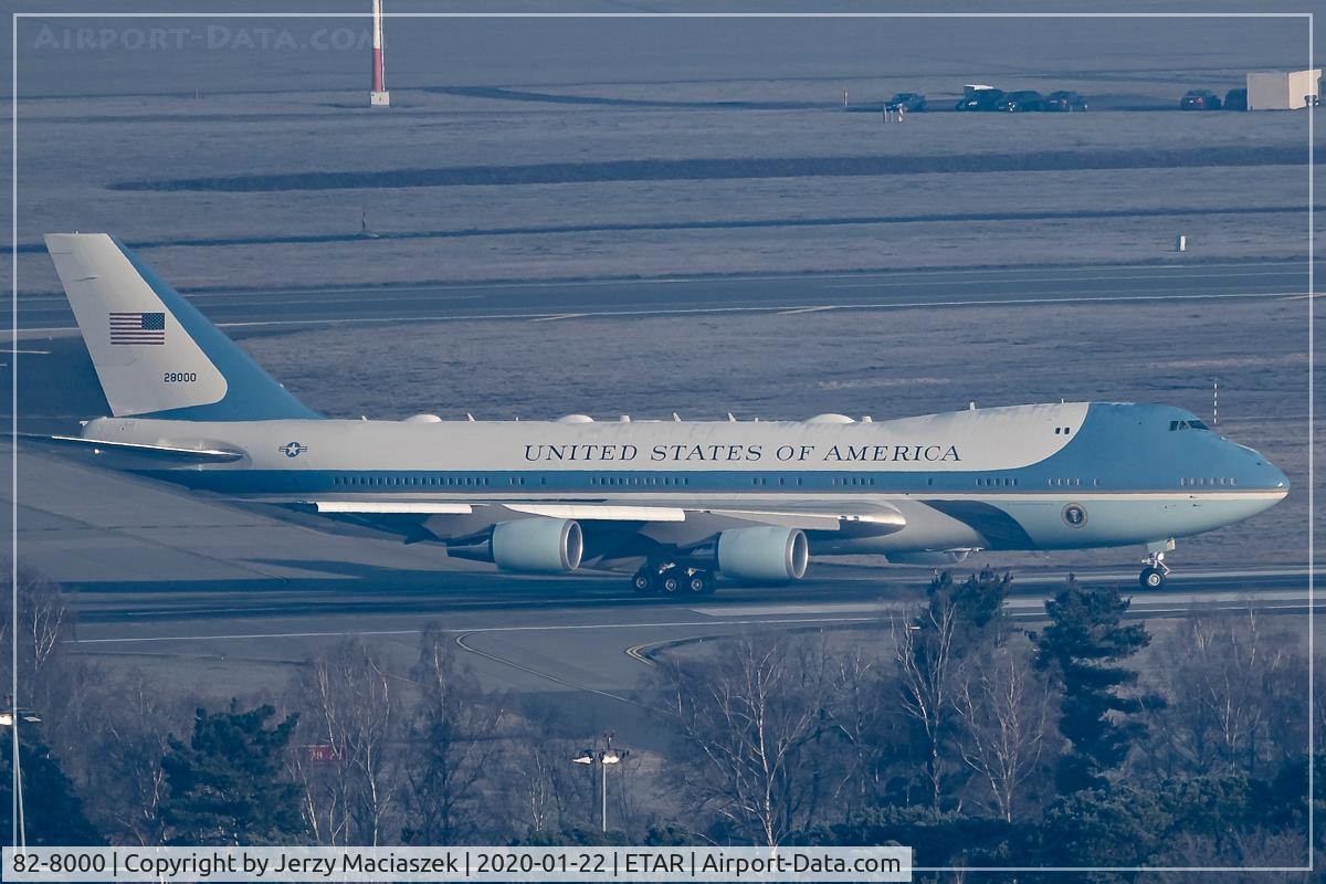 82-8000, 1987 Boeing VC-25A (747-2G4B) C/N 23824, Boeing VC-25A