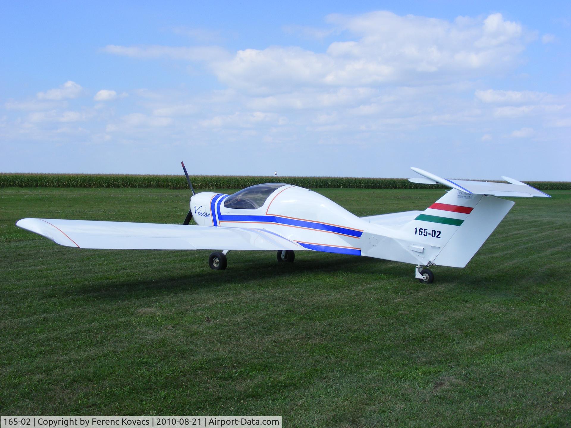 165-02, Microlight V-09 Vércse C/N 02, Vercse-02